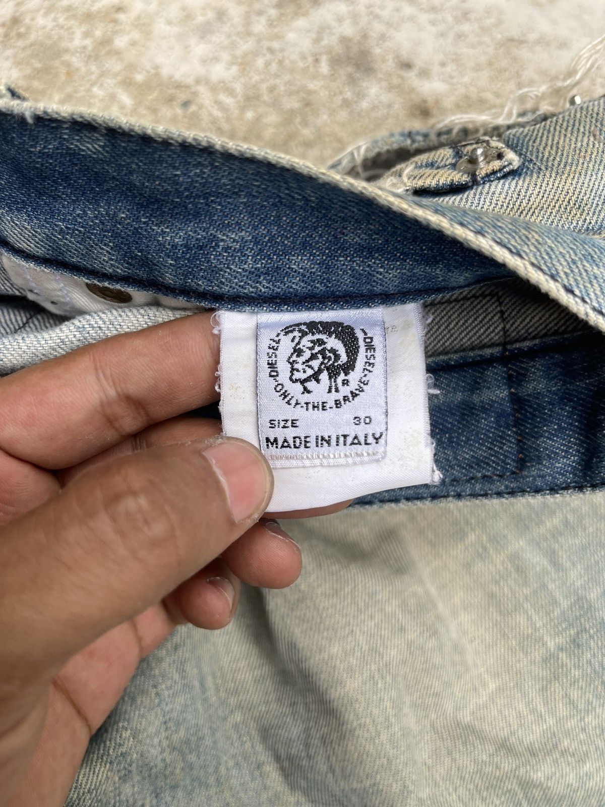 Diesel Vintage Diesel Industry RR55 Selvedge Denim Jeans Size US 30 / EU 46 - 13 Thumbnail
