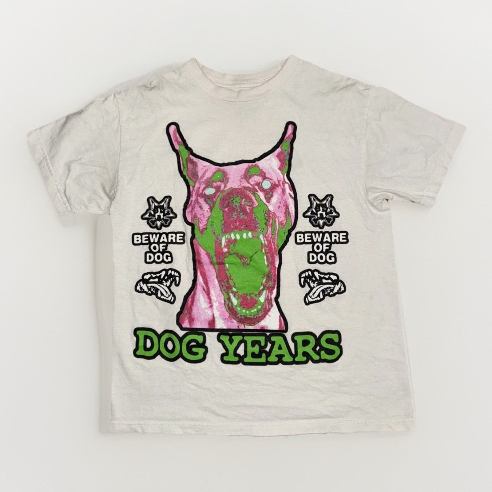 Band Tees × City Morgue × Vintage City Morgue Dog Years Graphic T-Shirt White Medium 19x24 Size US M / EU 48-50 / 2 - 1 Thumbnail