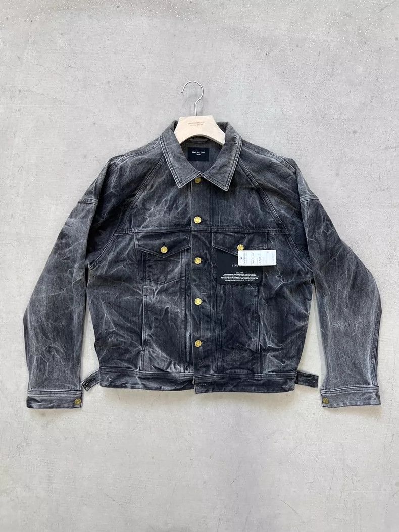Fear of God Fear Of God Season 5 Denim Jacket - dmc Size US M / EU 48-50 / 2 - 1 Thumbnail