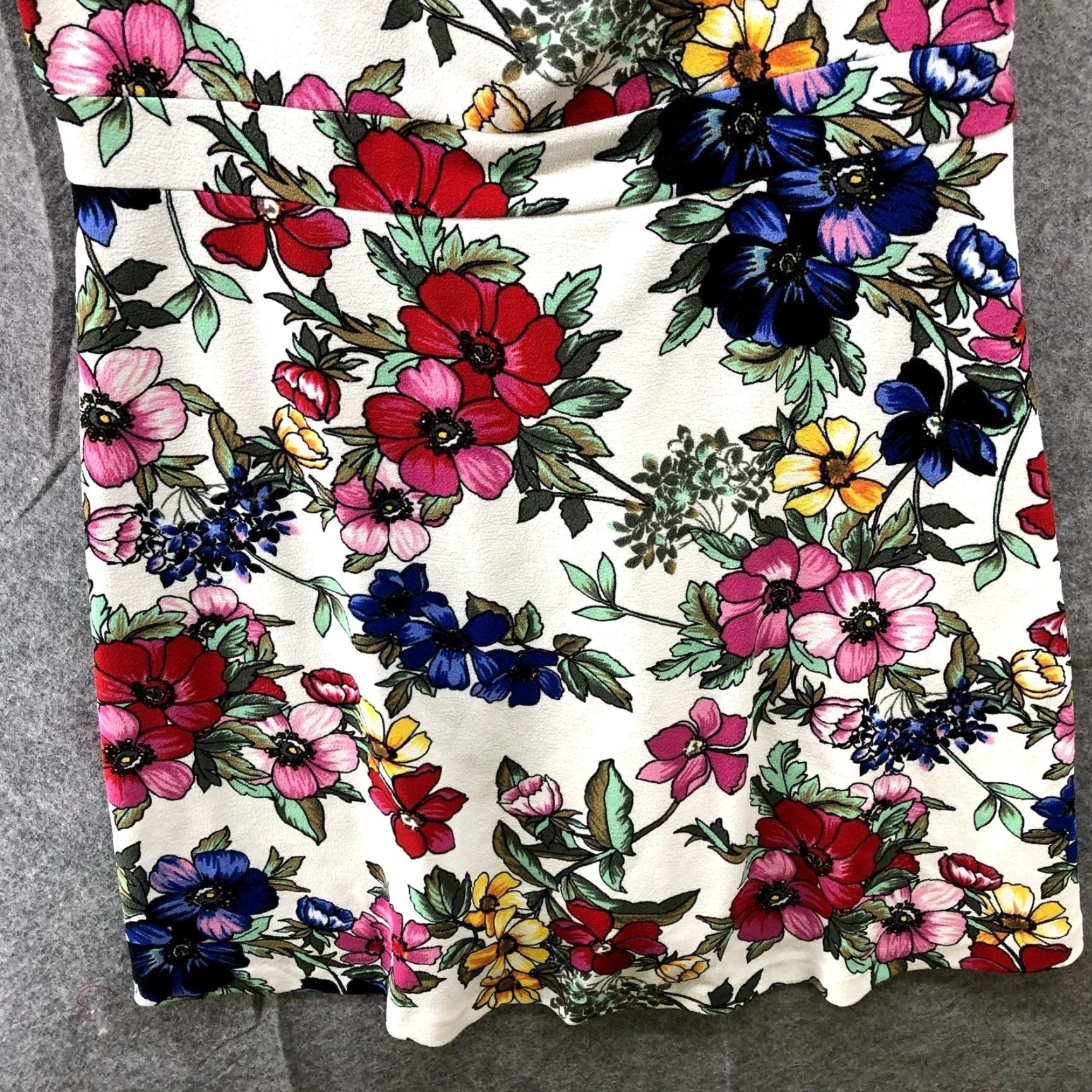Pinko Spense Floral Dress Womens XL Sleeveless Crewneck Pink Colorful Cocktail Size XL / US 12-14 / IT 48-50 - 4 Thumbnail