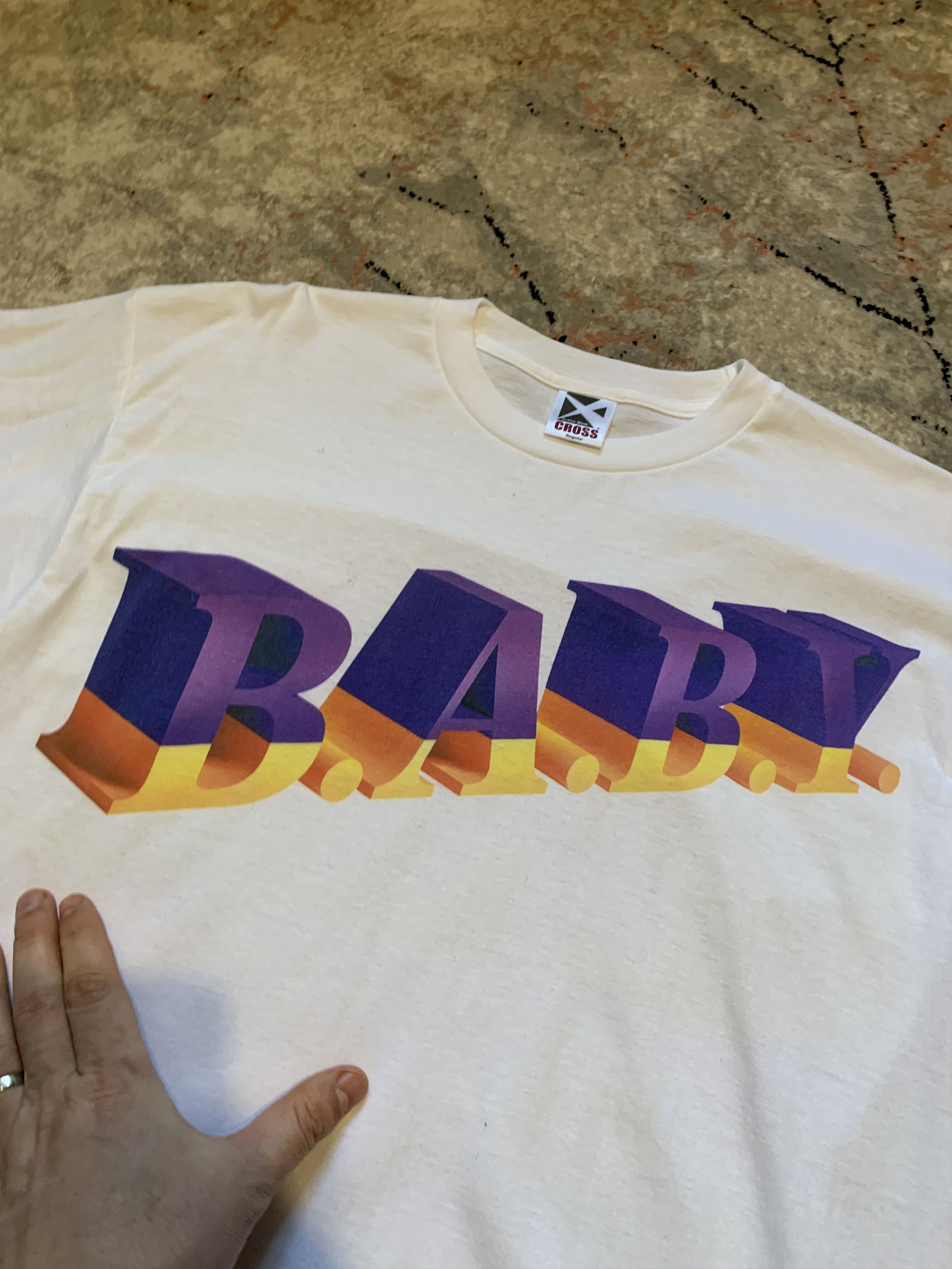Cross Colours × Vintage Cross B.A.B.Y. Vintage Tee Size US M / EU 48-50 / 2 - 3 Thumbnail