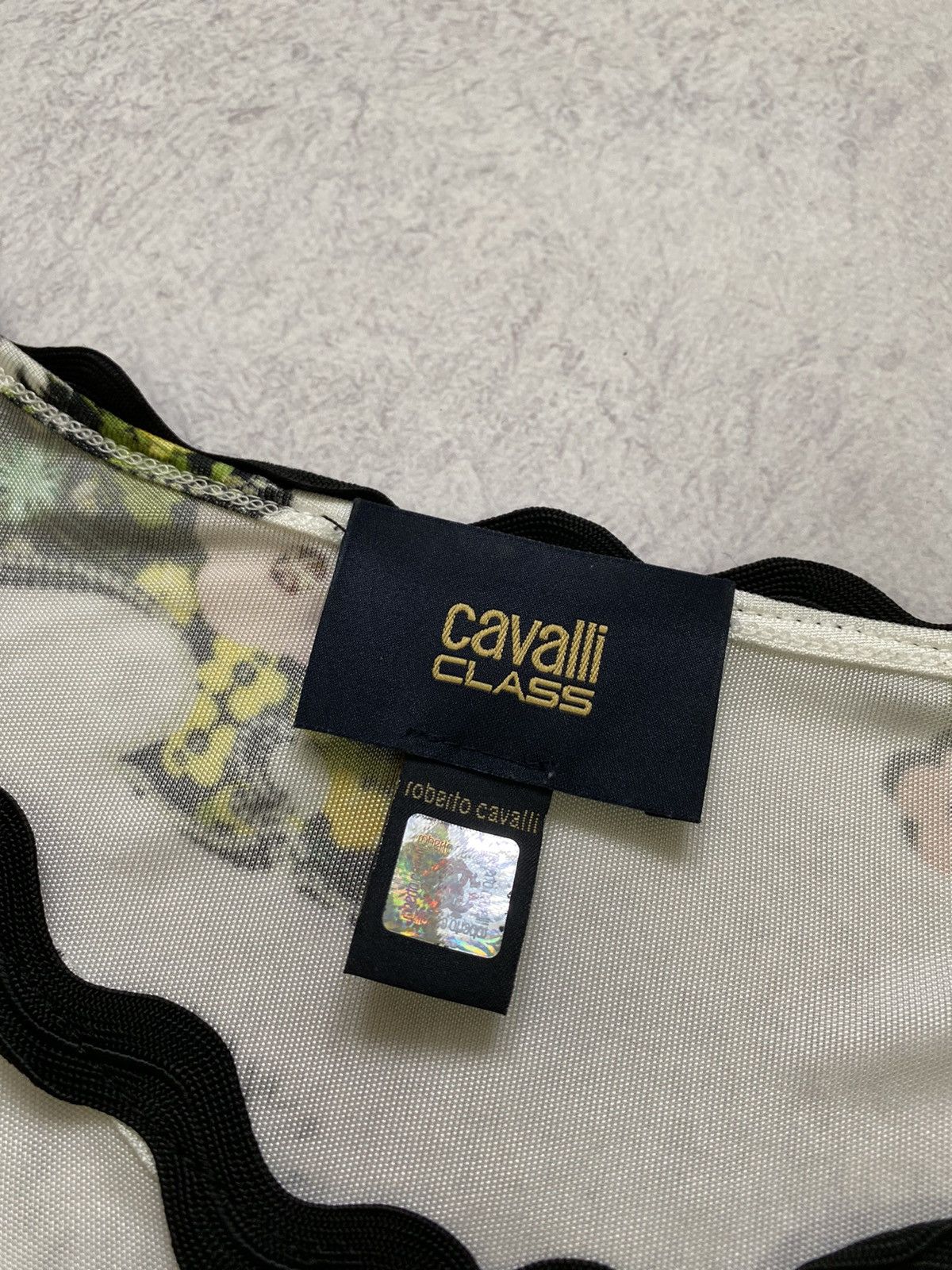 Roberto Cavalli Roberto Cavalli Class Floral Long Sleeve Top Size M-L Size M / US 6-8 / IT 42-44 - 11 Thumbnail