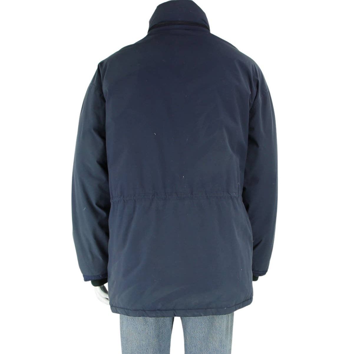 Veste Eddie Bauer Goretex Femme, Bleu Moyen, Longue, Capuche, Taille M - Très Bon état