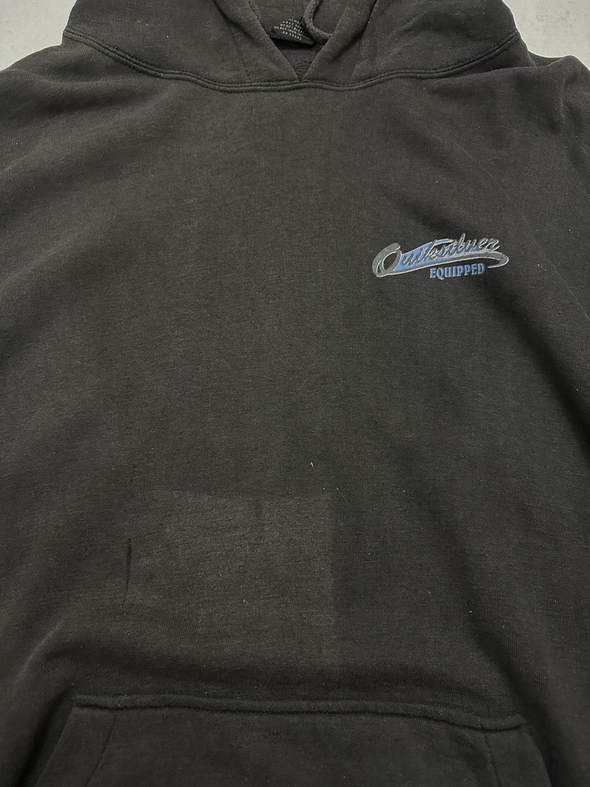 Quicksilver Y2K QUICKSILVER Distress Hoodies Size US XL / EU 56 / 4 - 10 Thumbnail