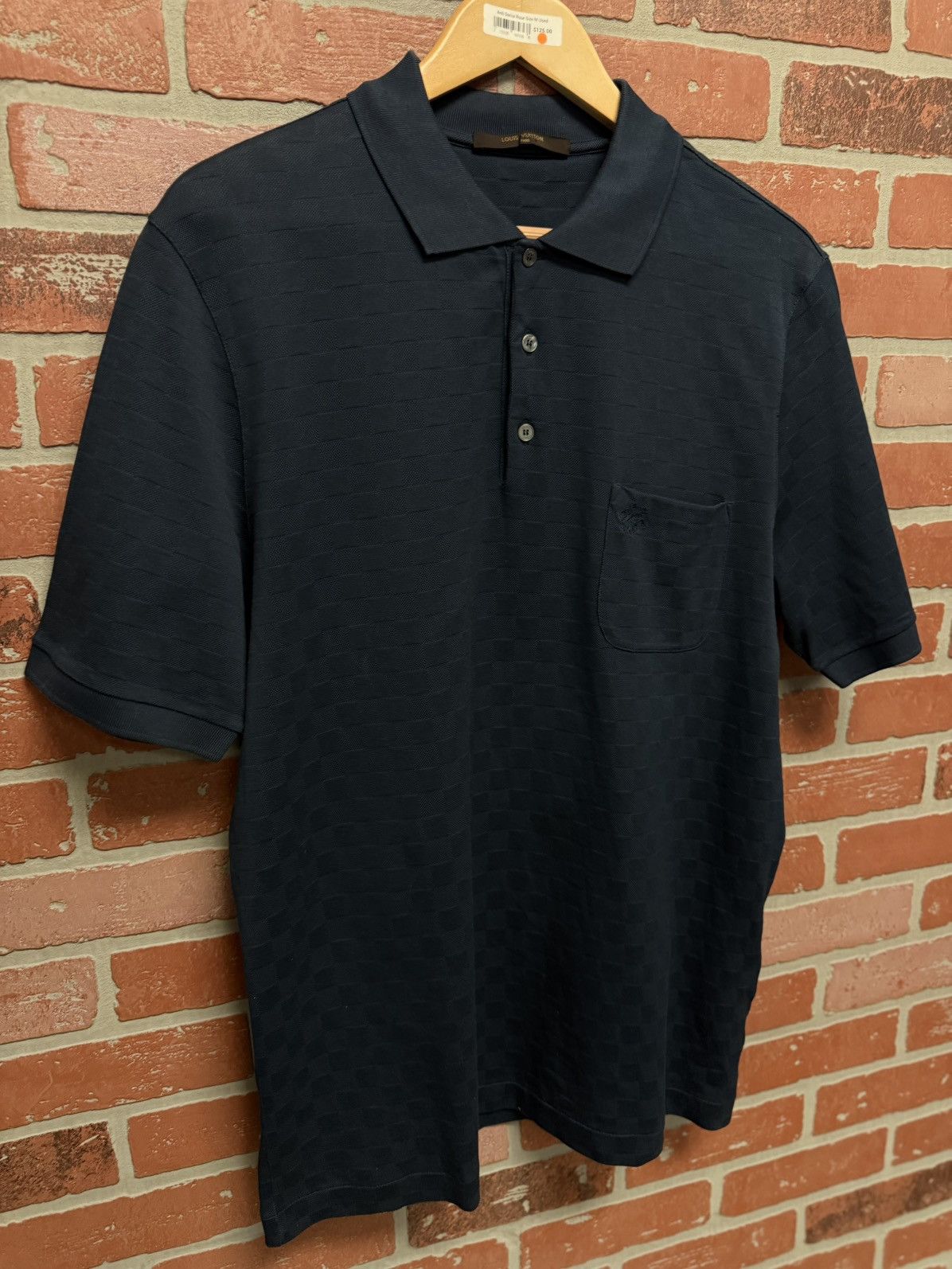 Louis Vuitton Polo Button Up Collar Tee Size XXL Blue