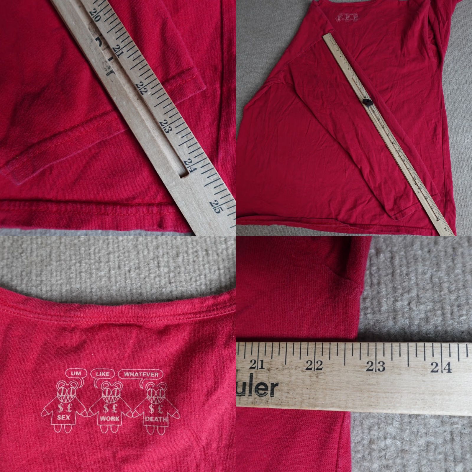 Vintage VINTAGE Radiohead Shirt Men XL Red Graphic Print Crew Neck Long Sleeve 2XL? Size US XL / EU 56 / 4 - 8 Thumbnail