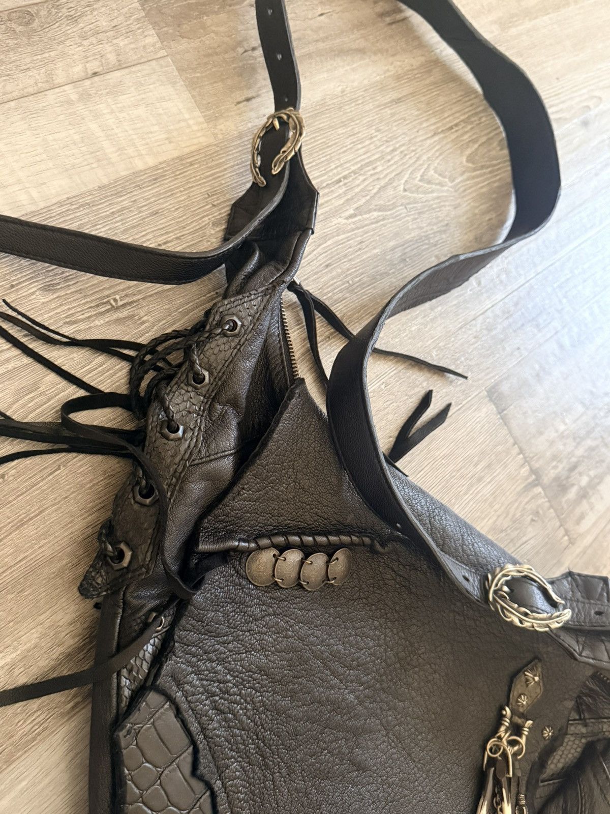 14th Addiction 14th Addiction Gipsy Croc Bag Size ONE SIZE - 3 Thumbnail