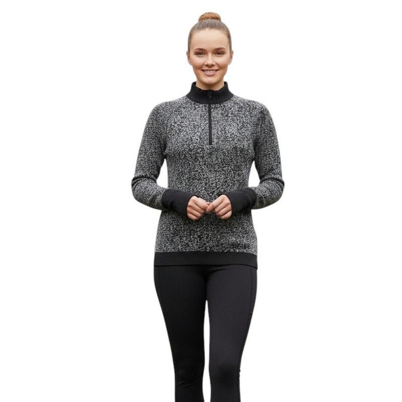 Lululemon Lululemon Gray Black Nylon 1/4 Zip Pullover Jacket, US4 Size S / US 4 / IT 40 - 1 Thumbnail