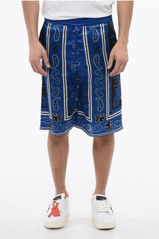 Bandana Print Shorts
