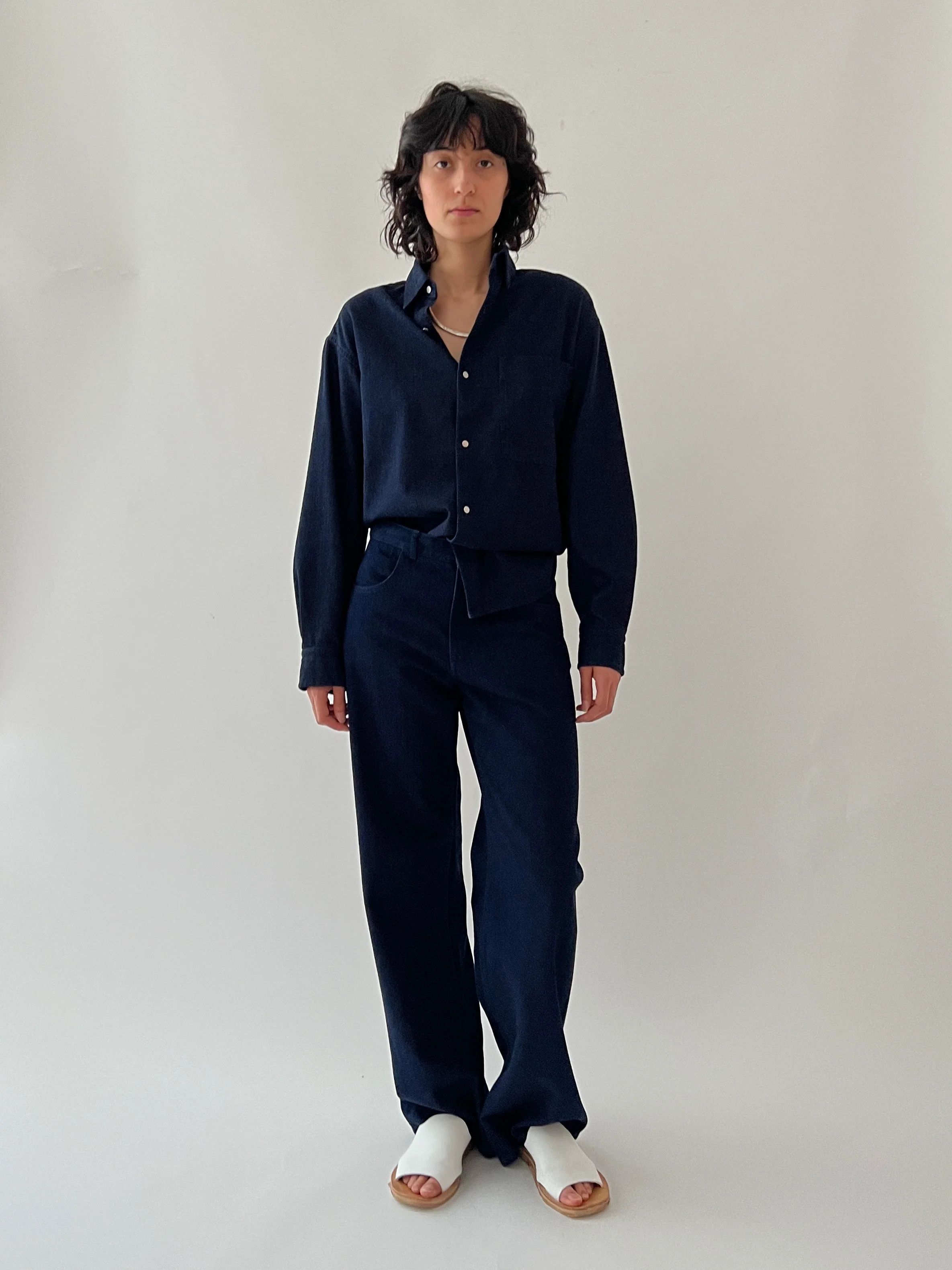 Seya DENIM OVERSHIRT Size US XL / EU 56 / 4 - 3 Thumbnail