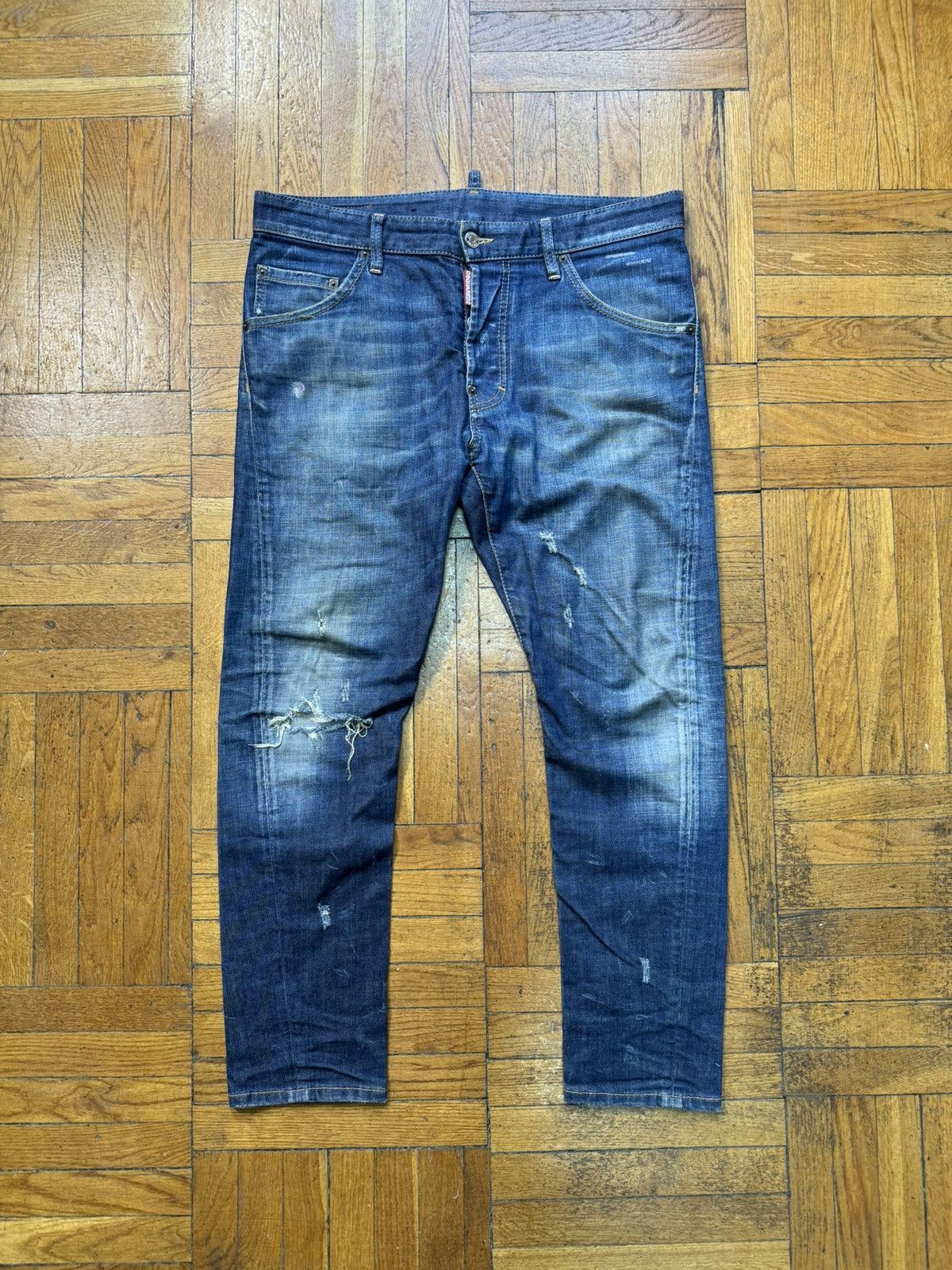 Dsquared2 Dsquared2 Vintage Classic Kenny Twist Italy denim jeans Size US 32 / EU 48 - 7 Thumbnail