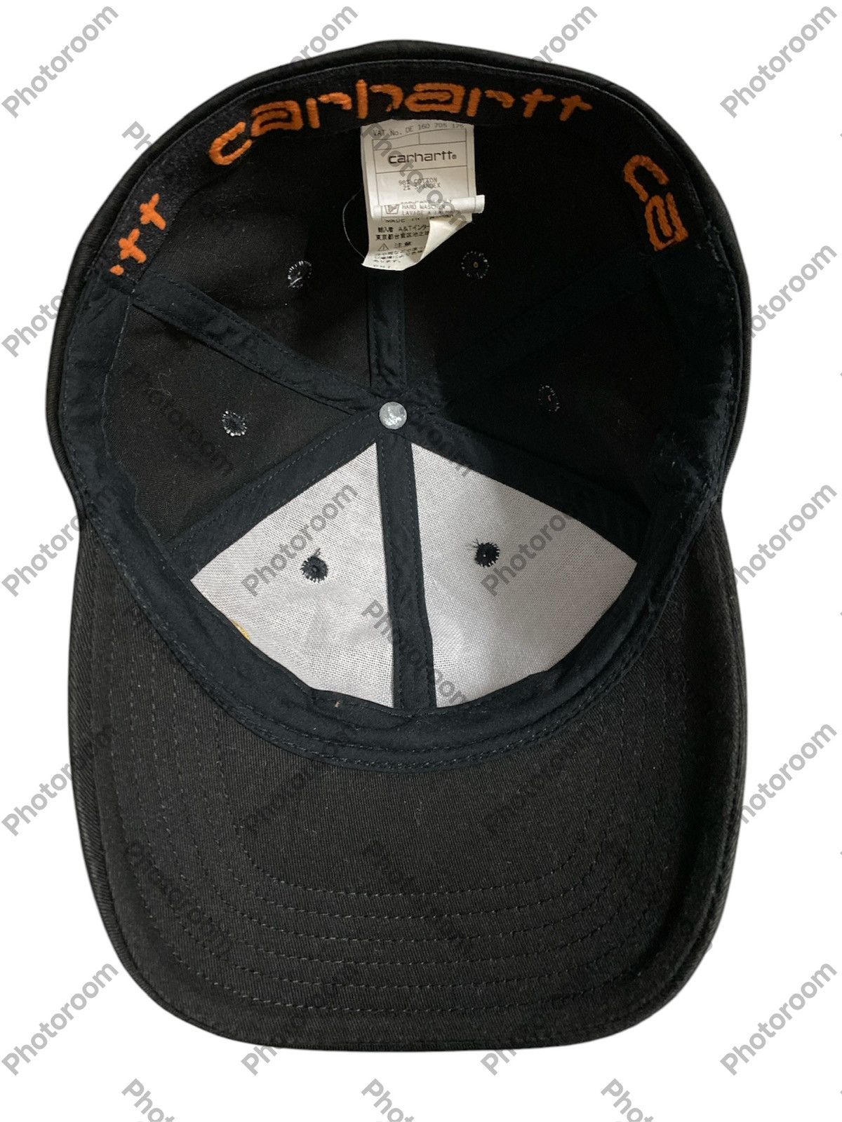Carhartt × Vintage Vintage Carhartt Full Cap Black Size ONE SIZE - 2 Thumbnail