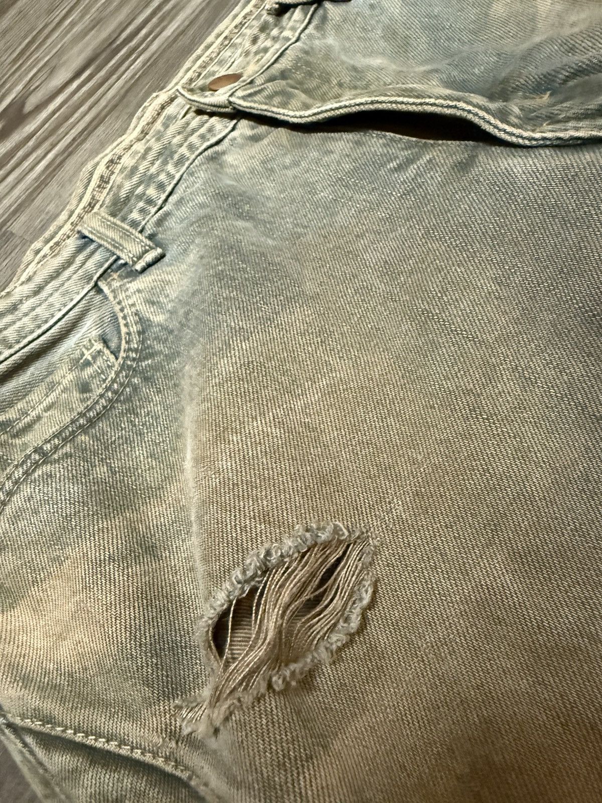 Number (N)ine number nine ss07 mudwash denim Size US 30 / EU 46 - 5 Thumbnail
