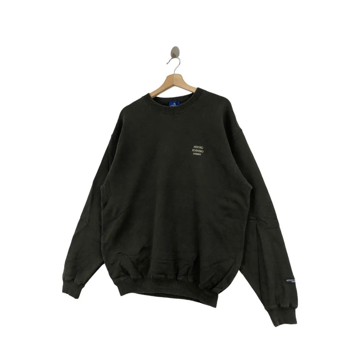 Hiroko Koshino Homme Vintage HIROKO KOSHINO HOMME Collection Sweatshirt Pullover Size US L / EU 52-54 / 3 - 5 Thumbnail