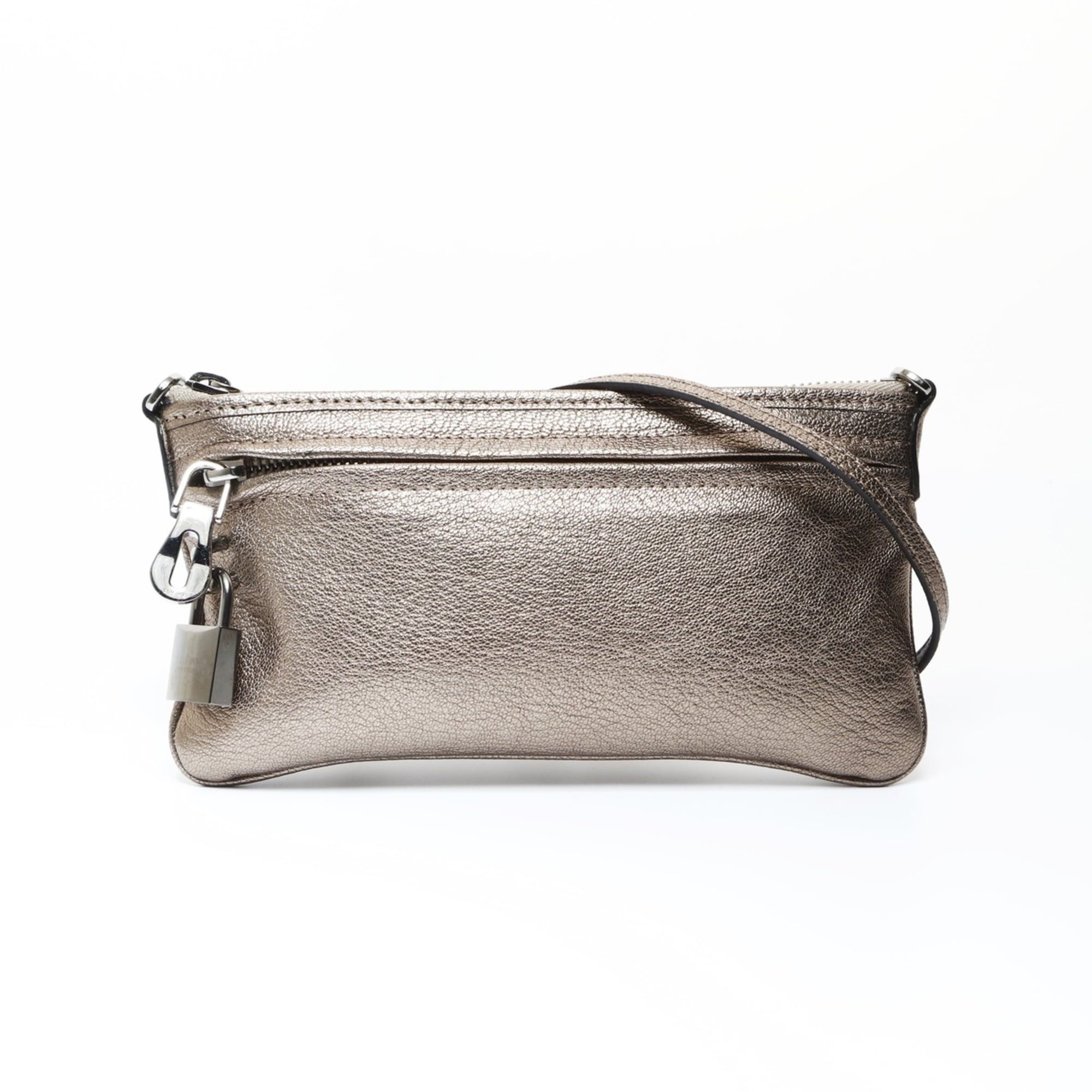 Loewe Loewe leather shoulder bag, gold. Size ONE SIZE - 1 Thumbnail