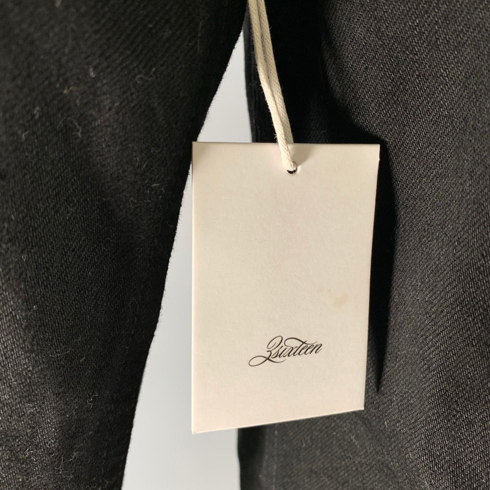 3sixteen 3SIXTEEN Size L Black Solid Denim Selvedge Jacket Size US XL / EU 56 / 4 - 5 Thumbnail
