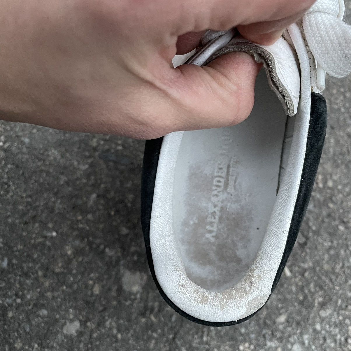 If Six Was Nine 39 Alexander McQueen white shoes distress sneakers mcq chrom Size US 6 / EU 39 - 8 Thumbnail