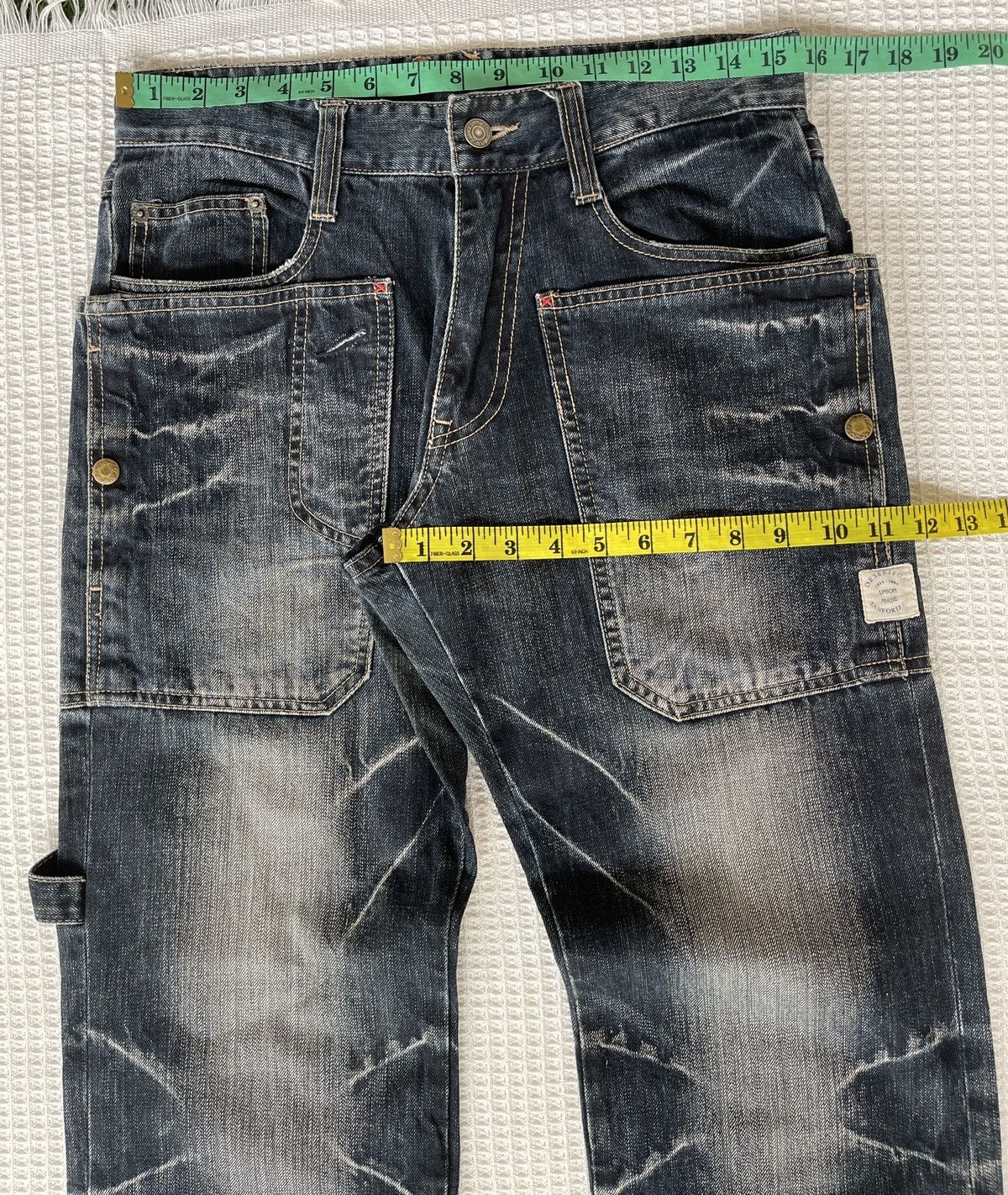 Hysteric Glamour Rare‼️Vtg’90s🔥PPFM🔥DESERTFOX SANFORIZED UNION MADE JEANS Size US 31 - 7 Thumbnail