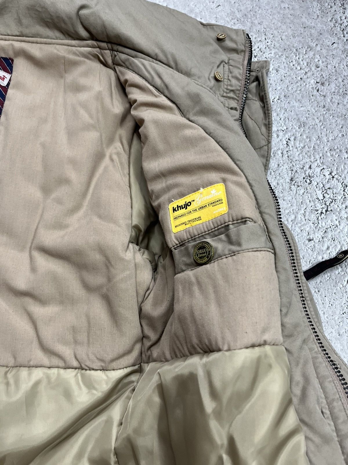 khujo Khujo Women’s Khaki Military Cargo Parka Jacket Coat Size L Size S / US 4 / IT 40 - 13 Thumbnail