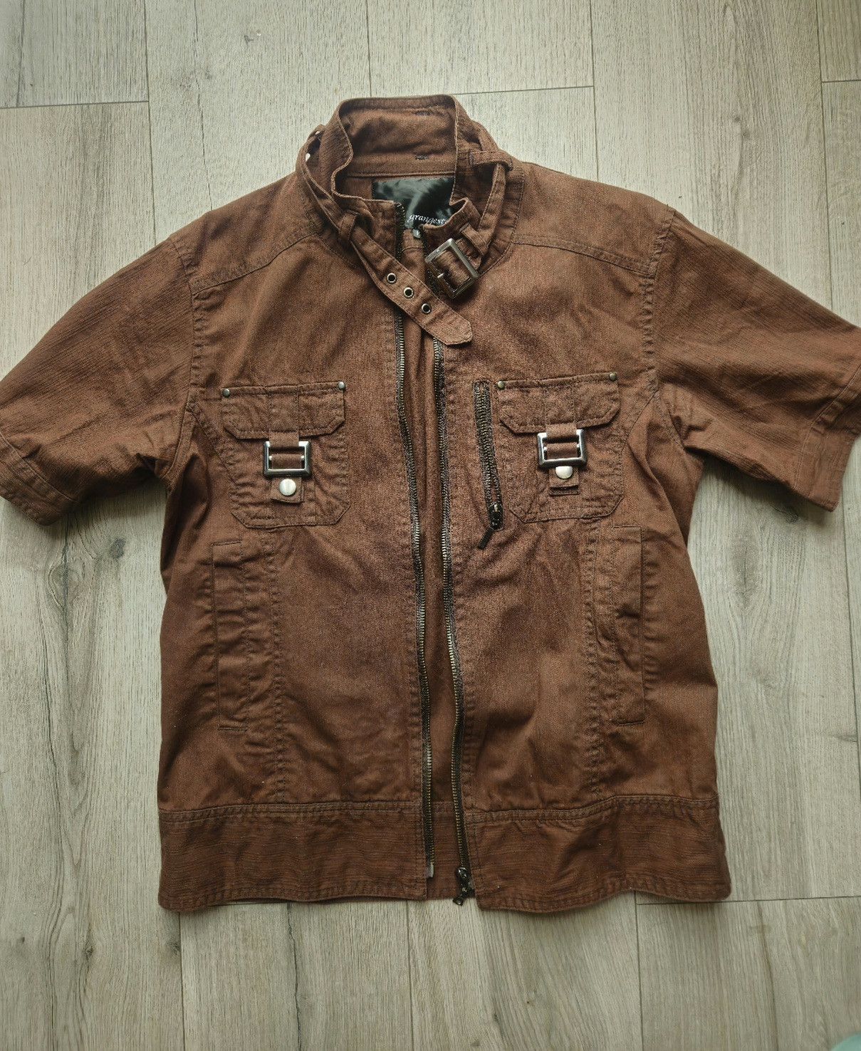 Tornado Mart 2000s Vintage Japanese Grangesta Cropped Rider Jacket Size US M / EU 48-50 / 2 - 1 Thumbnail