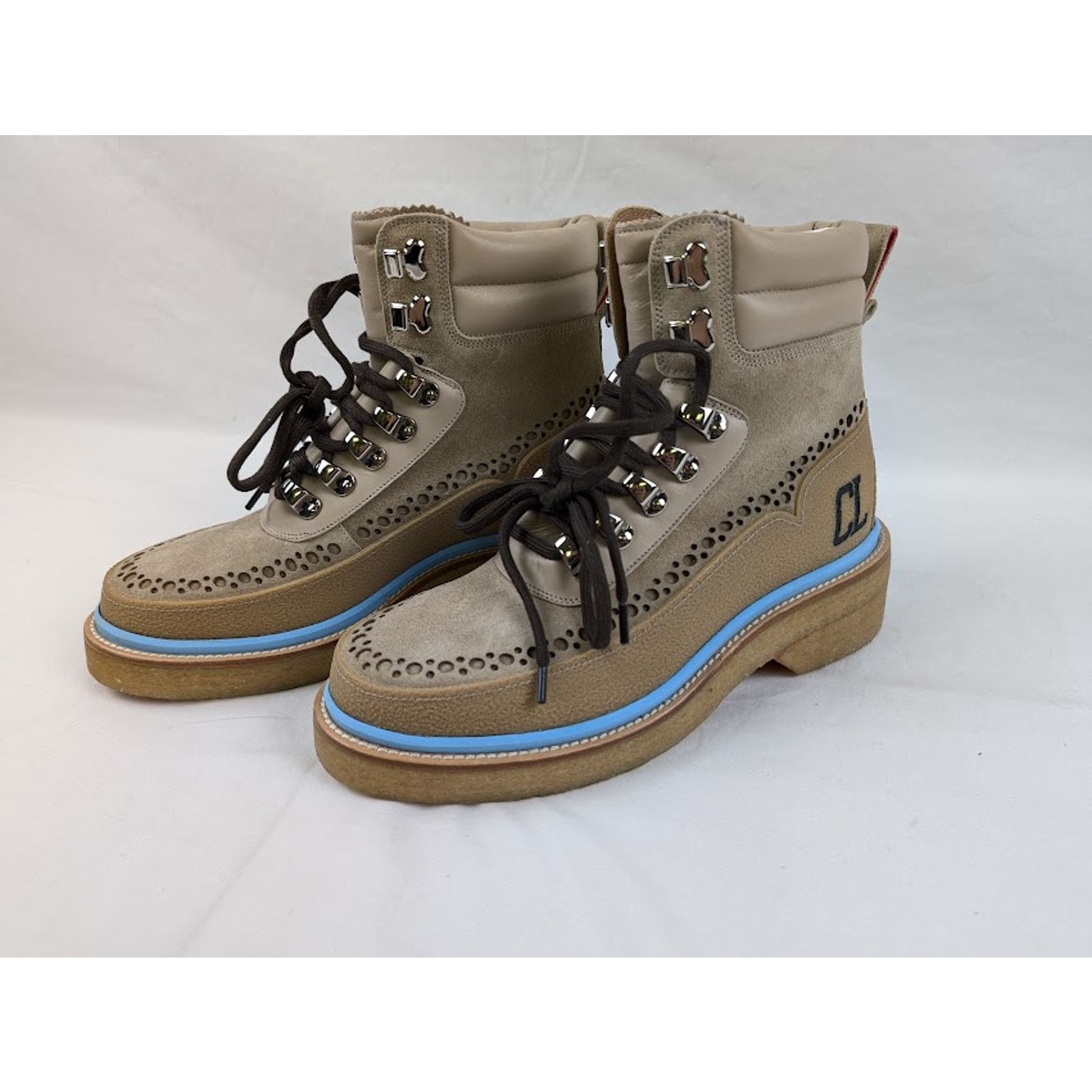 Christian Louboutin o1rshd1 Wassengrat Flat Boots in Atlas/Calce Size US 12 / EU 45 - 10 Thumbnail