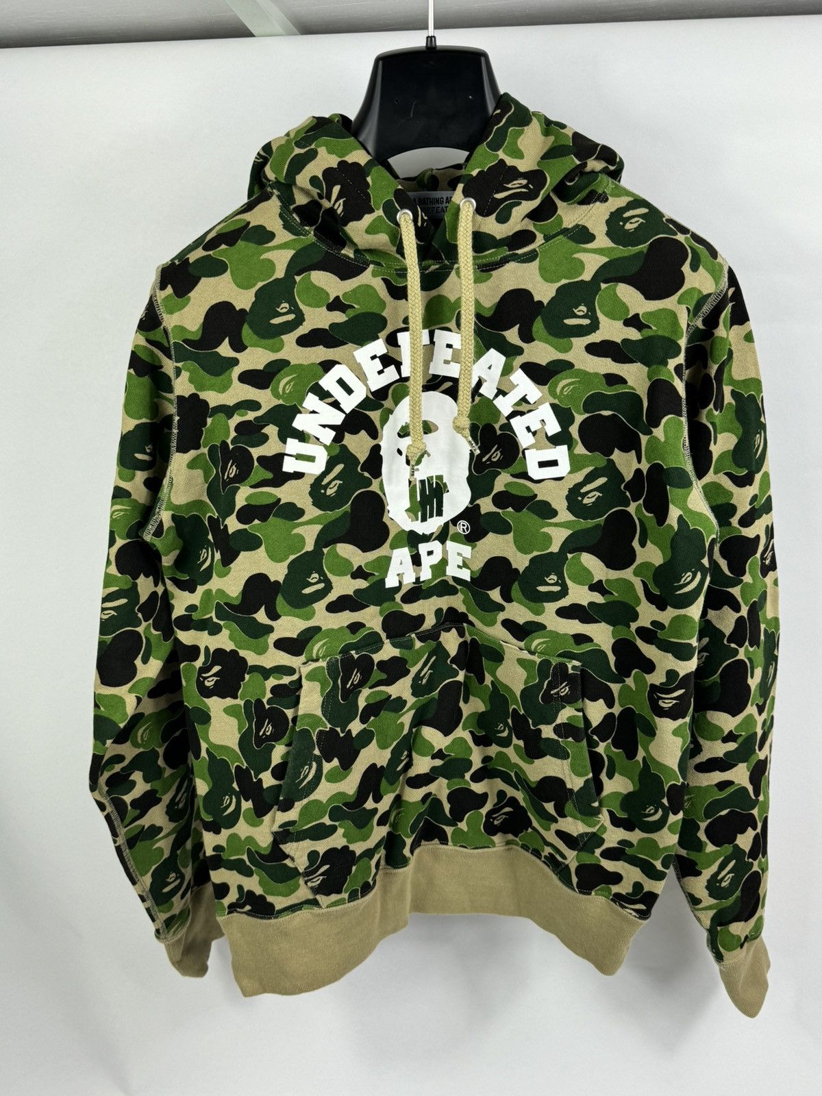 Bape LOGO PRINT HOODIE | Grailed