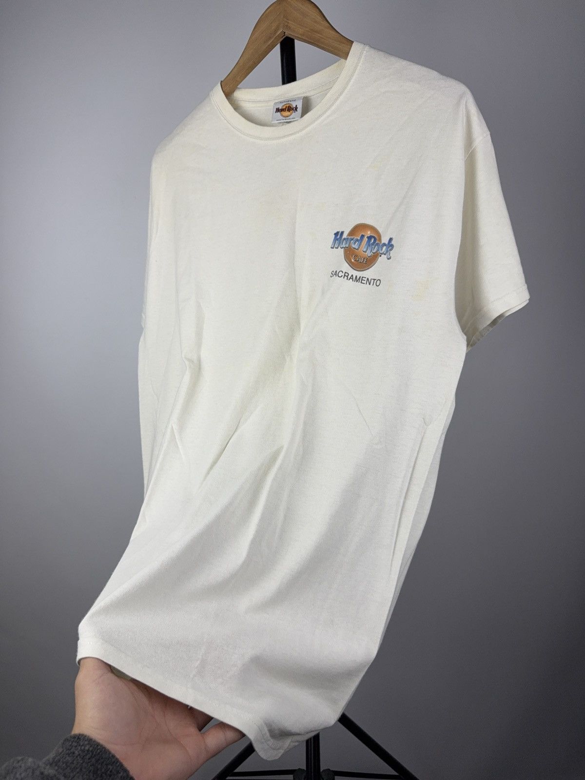 Hard Rock Cafe Vintage 90s Hard Rock Cafe Sacramento USA Graphic Tee Size US M / EU 48-50 / 2 - 3 Thumbnail