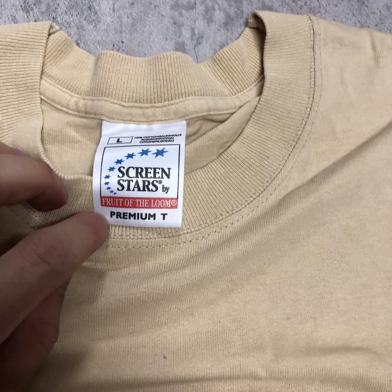 Other Cream & red Fruit of the Loom dragon T-shirt Size US L / EU 52-54 / 3 - 3 Thumbnail