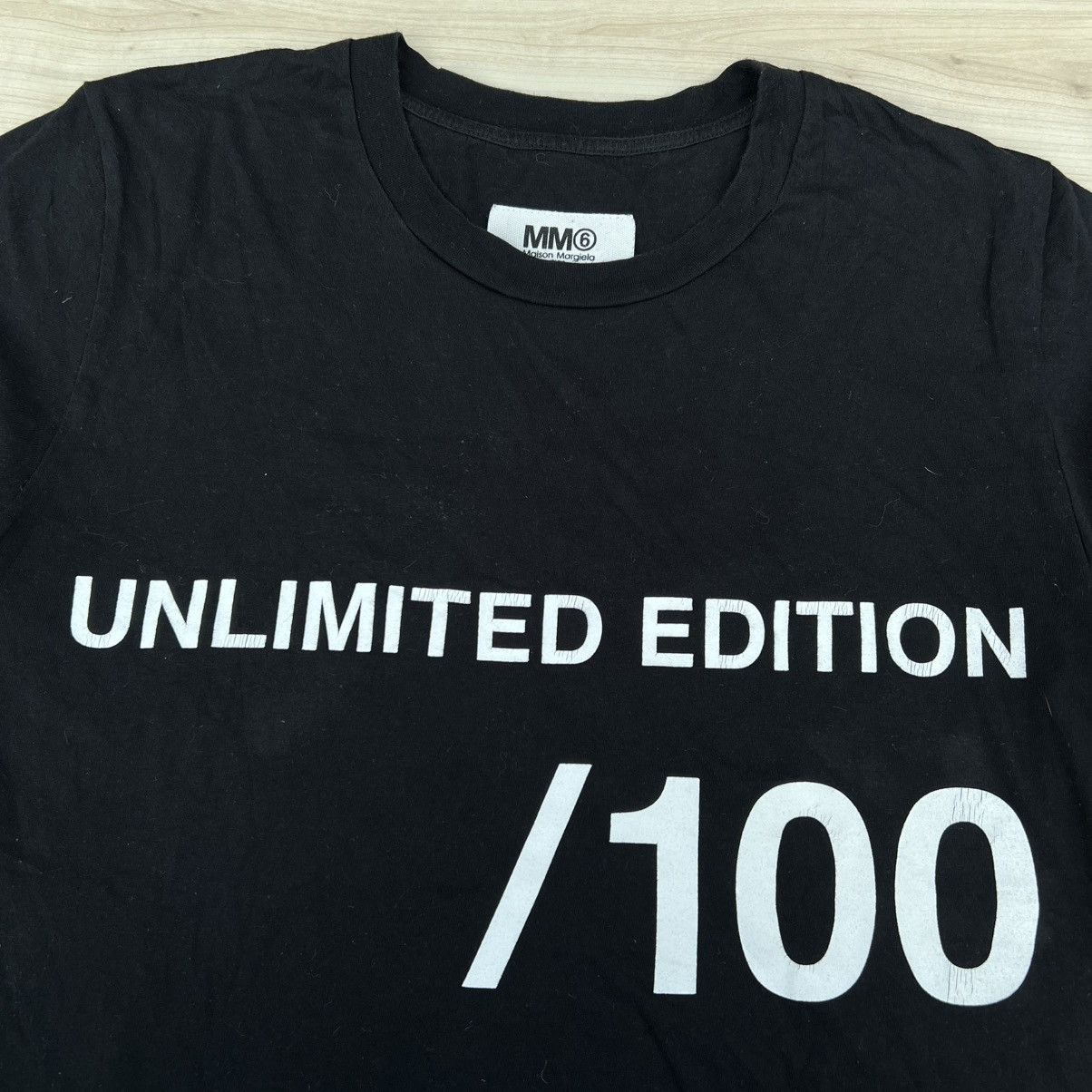 Maison Margiela MM6 Maison Margiela UNLIMITED EDITION print T-shirt. Size S / US 4 / IT 40 - 2 Thumbnail