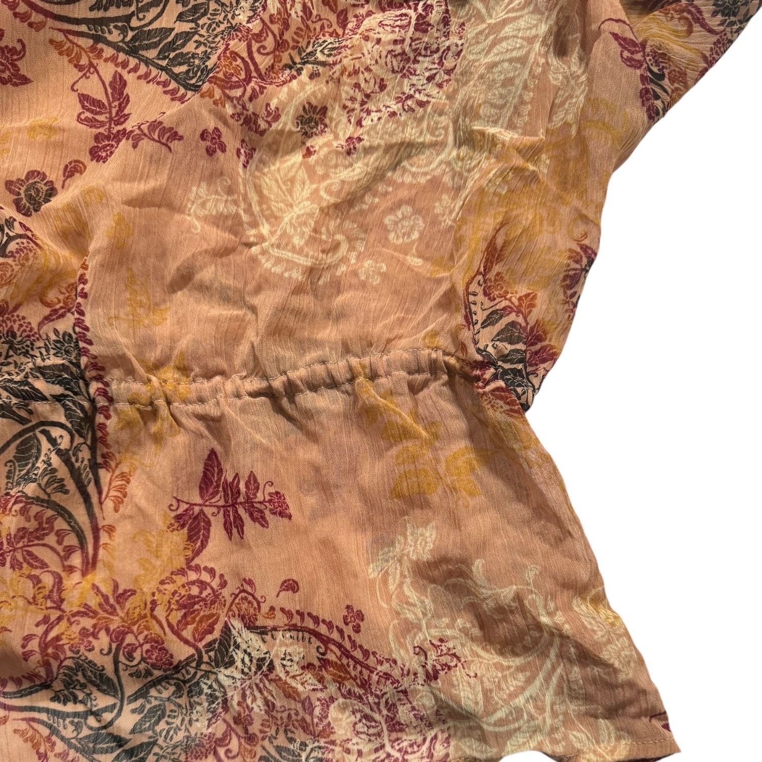 Other Lane Bryant Sheer Top with Floral Paisley Pattern Size 18/20 Size XXL / US 16-18 / IT 52-54 - 2 Thumbnail