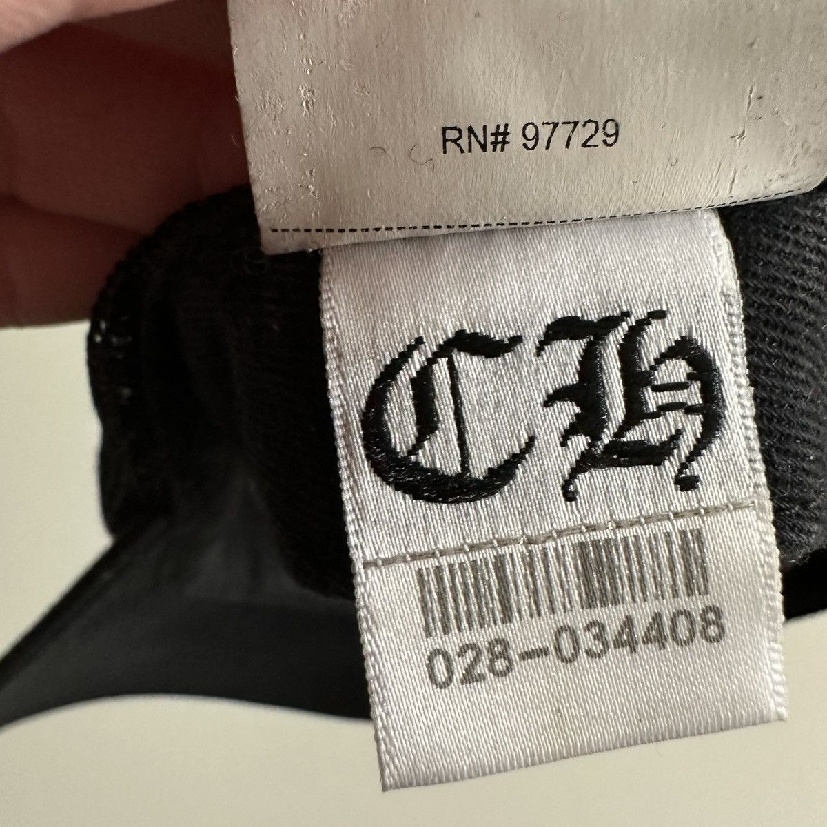 Chrome Hearts Chrome Hearts CH Trucker Hat Cap Size ONE SIZE - 6 Thumbnail