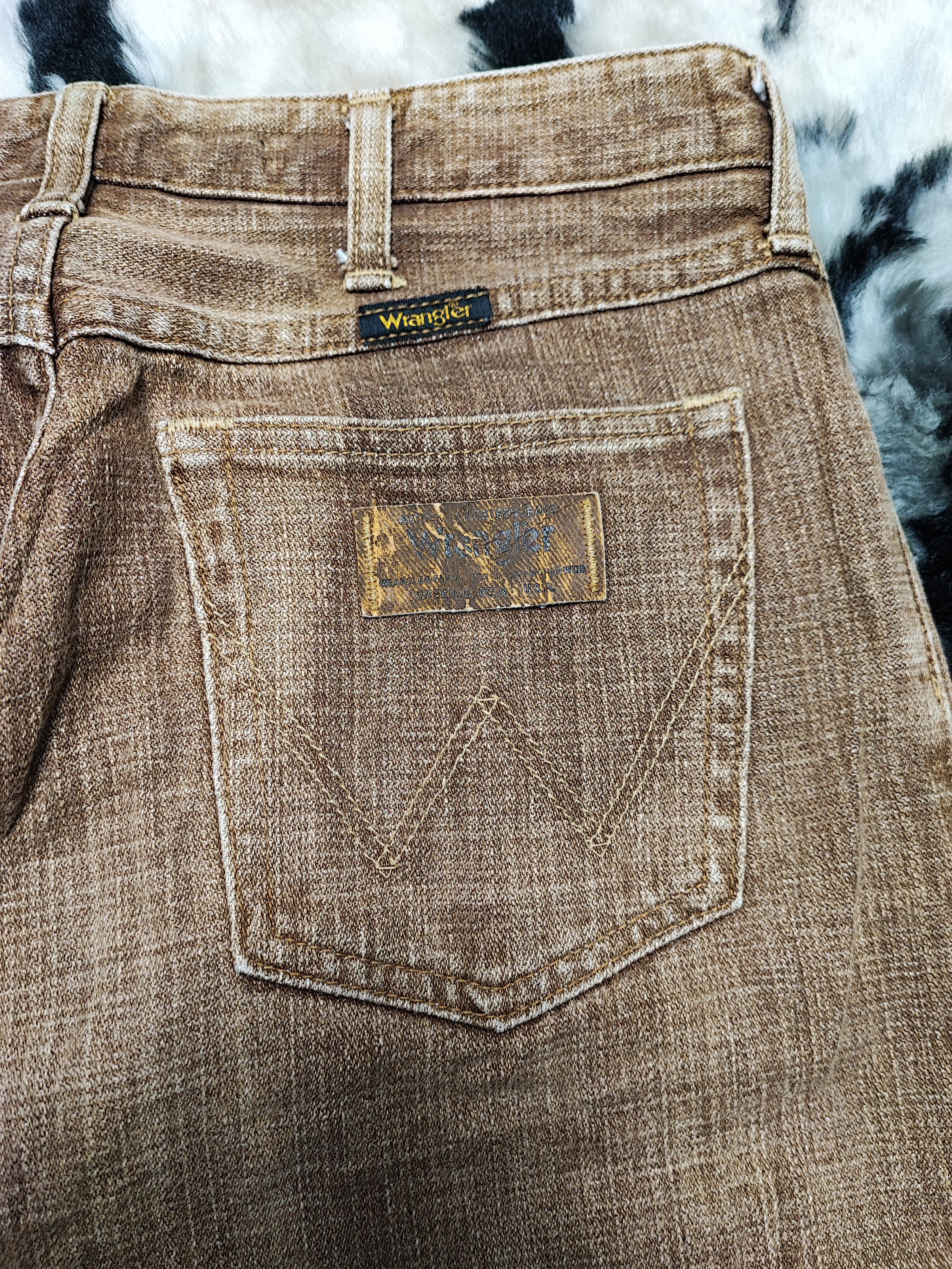 Japanese Brand × Wrangler Rusty Jeans Wrangler Distress Size US 30 / EU 46 - 15 Thumbnail