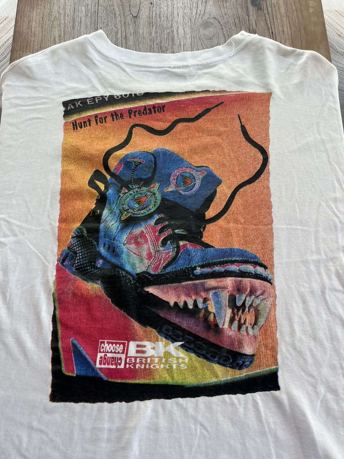 Vintage Vtg BK British Knights Hunt for the Predator Shoes 80’s Size US L / EU 52-54 / 3 - 8 Thumbnail