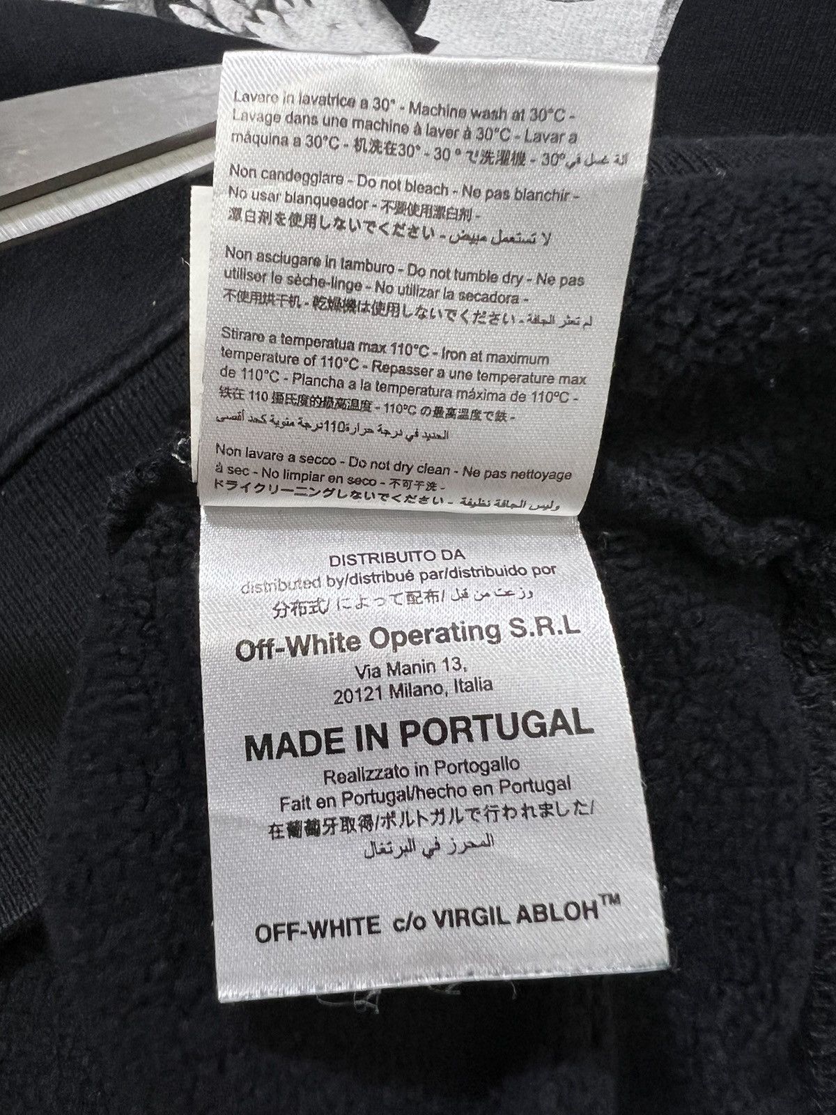 Off-White Off-White - Virgil Abloh - Othelo’s Eagle Crew Sweatshirt Size US S / EU 44-46 / 1 - 20 Thumbnail