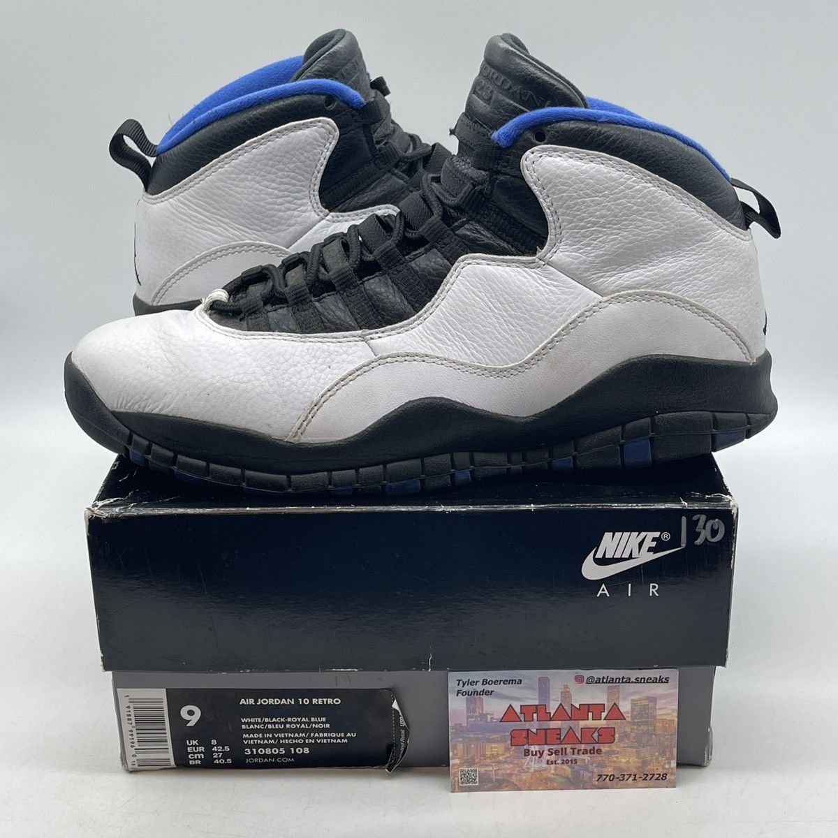 Jordan Brand Air Jordan 10 Orlando Size US 9 / EU 42 - 1 Thumbnail