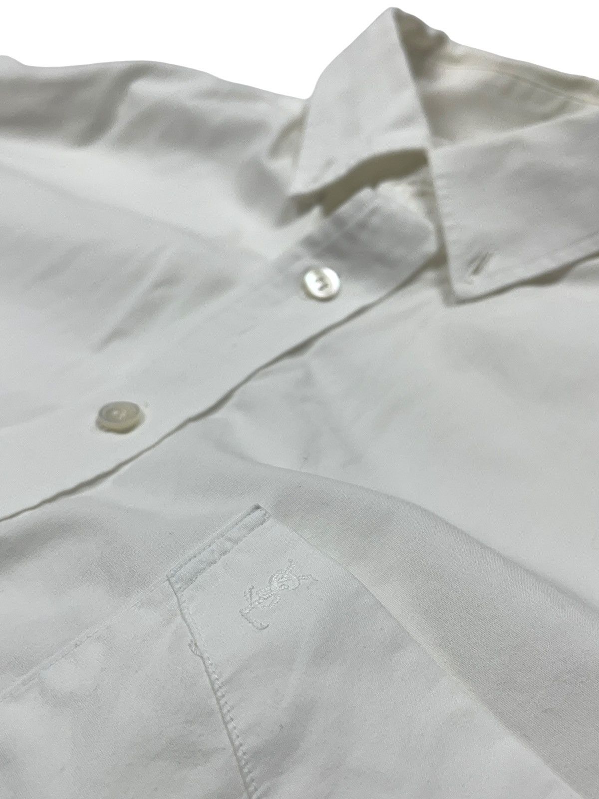 Vintage × Yves Saint Laurent Vintage Yves Saint Laurent Chemises Button Up Shirt Size US L / EU 52-54 / 3 - 4 Thumbnail