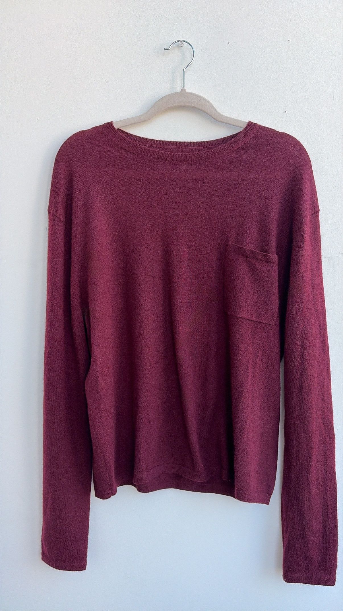 Acne Studios Cashmere Knit- Dark Burgundy Size US M / EU 48-50 / 2 - 1 Thumbnail