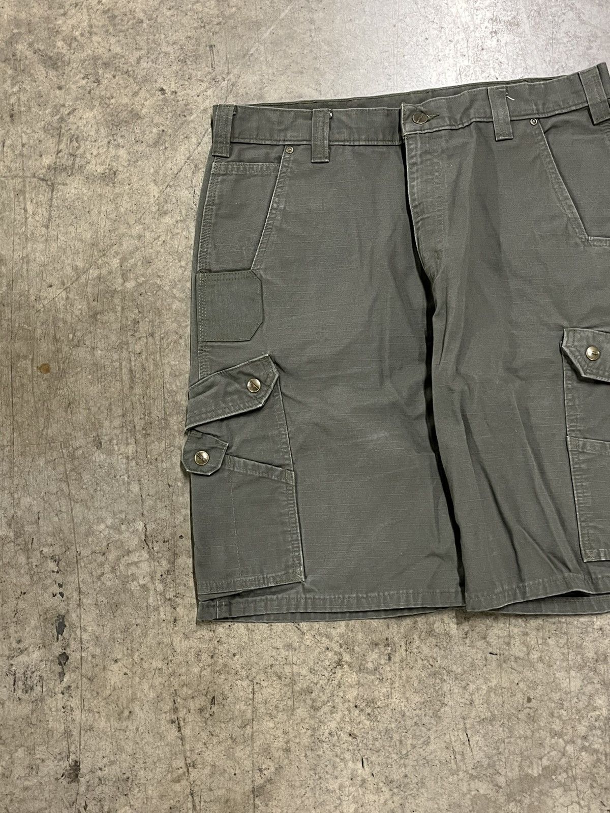 Carhartt × Vintage Carhartt baggy fit shorts cargo carpenter skater streetwear Size US 36 / EU 52 - 7 Thumbnail