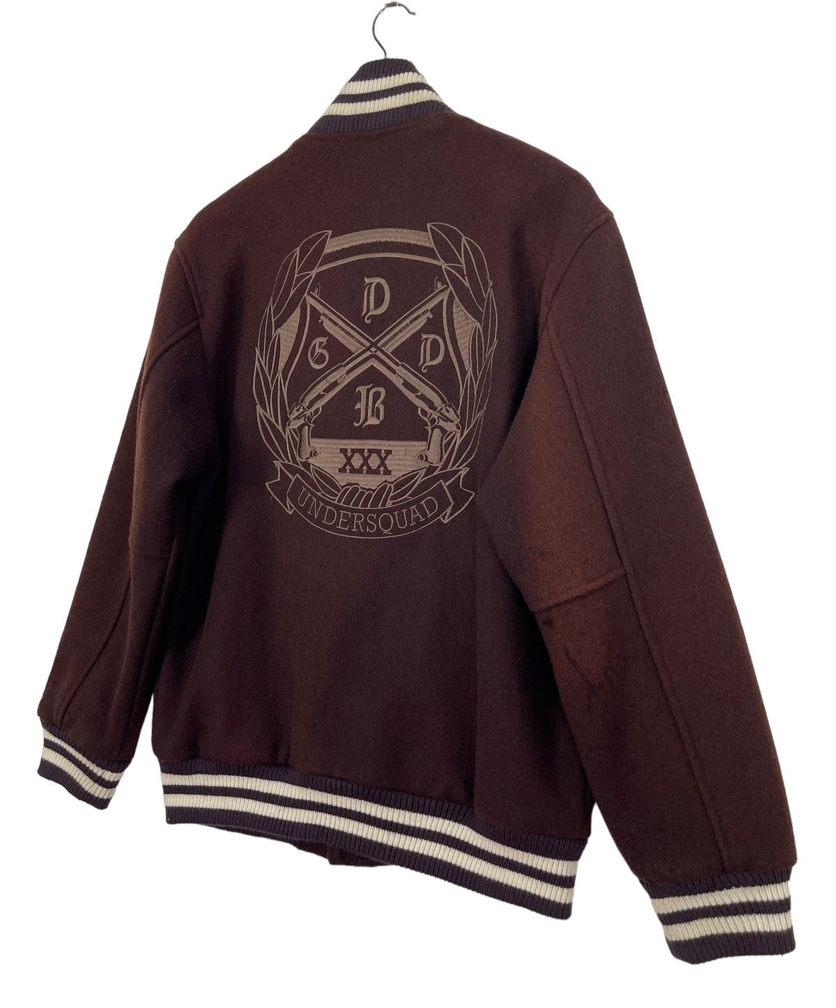 Japanese Brand × Number (N)ine × Takahiromiyashita The Soloist. Vintage Number Nine x BRTH Varsity Jacket Size US L / EU 52-54 / 3 - 5 Thumbnail