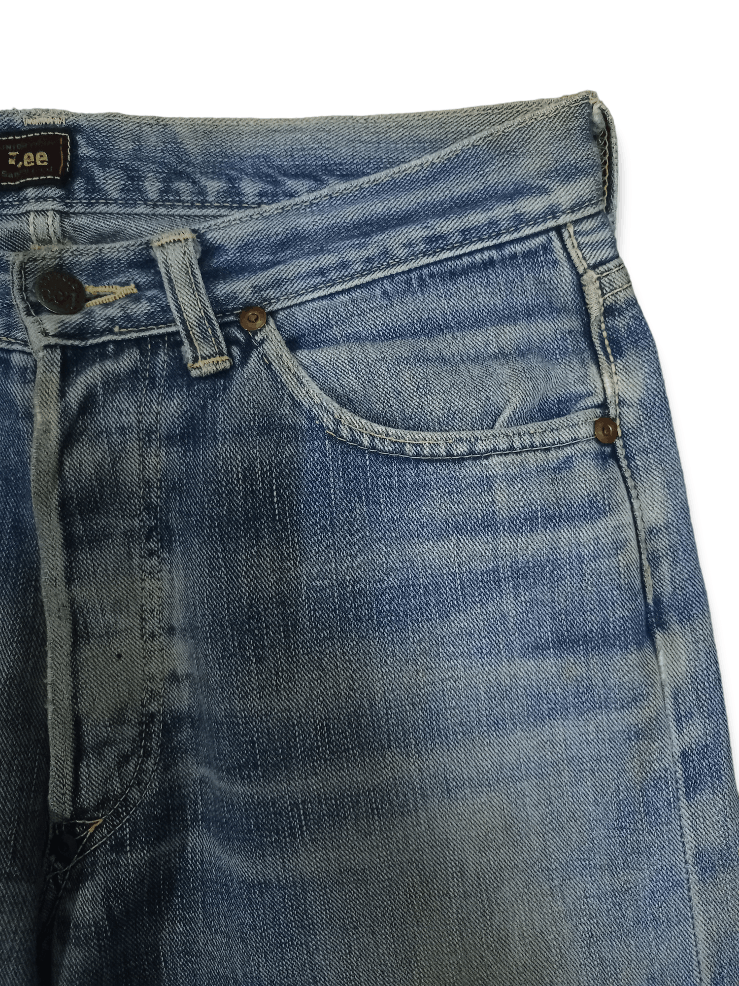 Lee Vintage 50s Lee Riders Loose Style Repro Selvedge Jeans Size US 31 - 7 Thumbnail