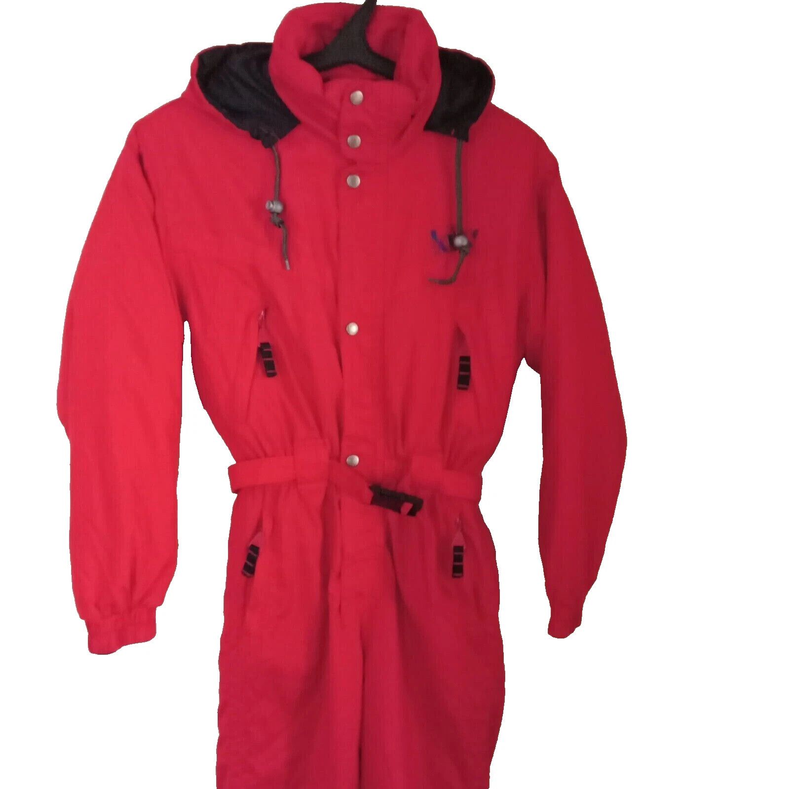 Other Vintage KILLY Red One Piece Ski Suit Snowsuit Sz 12 Size L / US 10 / IT 46 - 2 Thumbnail
