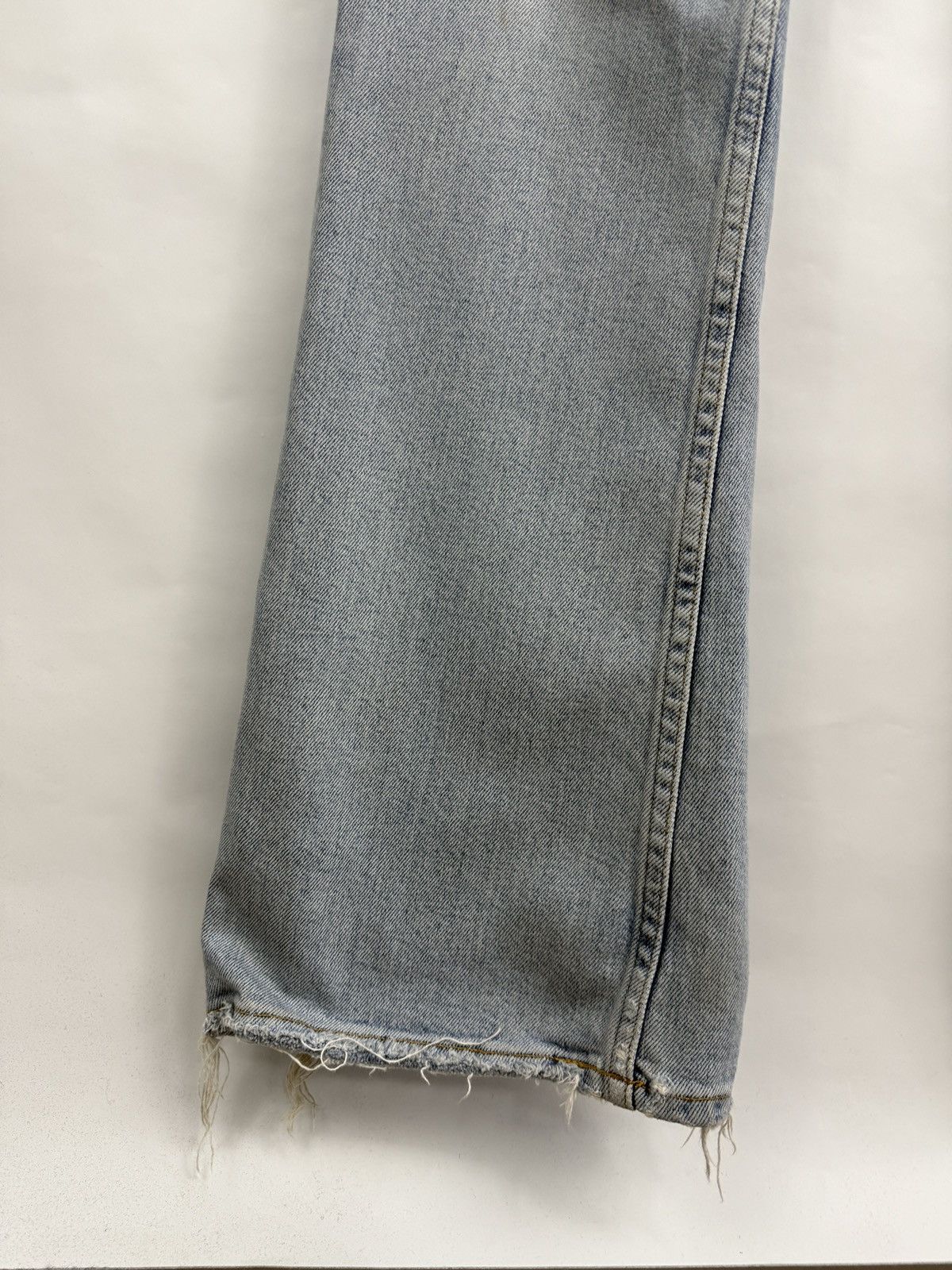 Acne Studios 🇺🇸 Acne Studios Width Flare Jeans Lita Indigo Fray Flared Size 27" / US 4 / IT 40 - 5 Thumbnail
