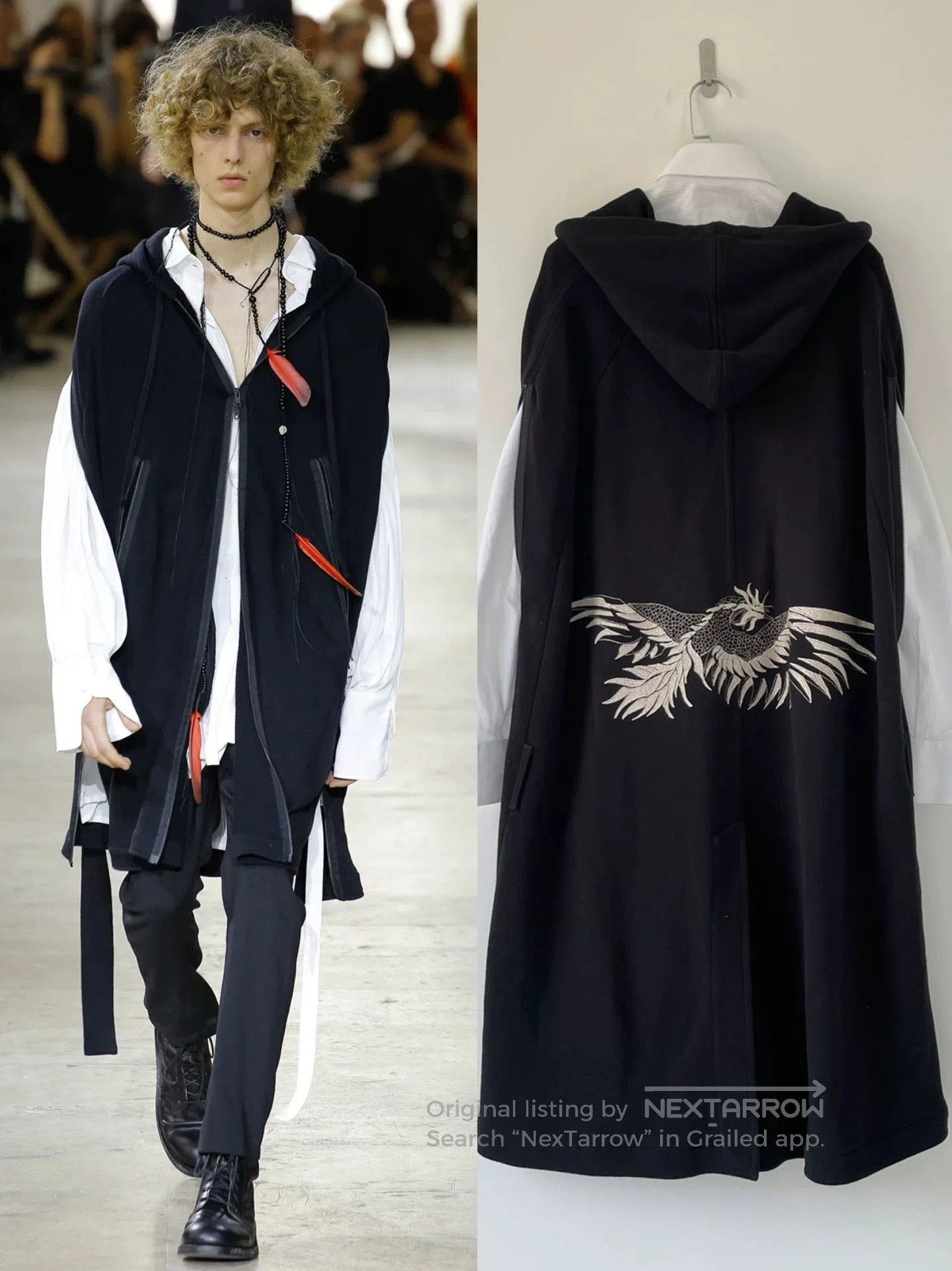 Ann Demeulemeester ann demeulemeester phoenix cape coat. Size US M / EU 48-50 / 2 - 1 Thumbnail
