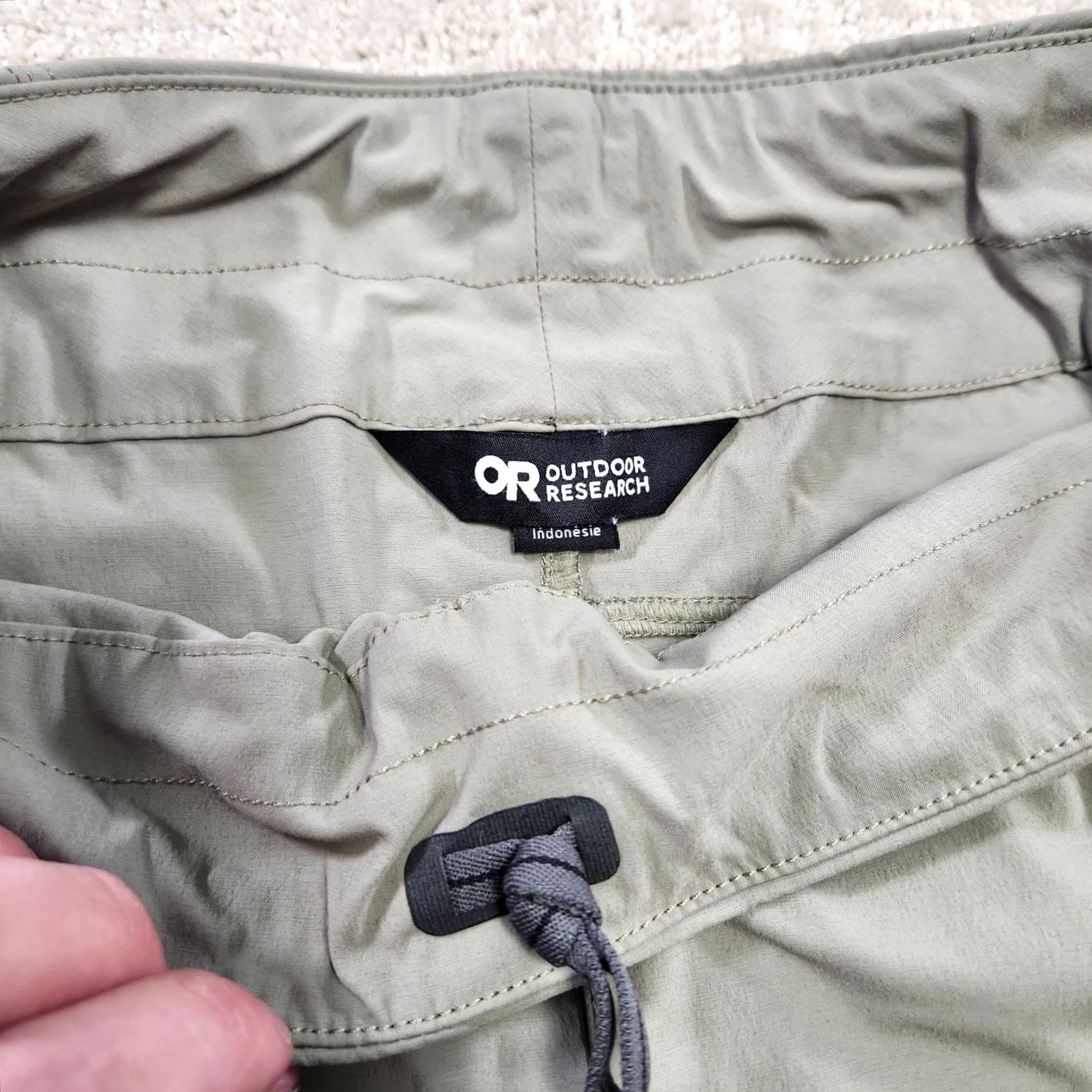 Outdoor Research Outdoor Research Women Pants Green Convertible Hiking Zip Off Stretch Size 8 Size 30" / US 8 / IT 44 - 3 Thumbnail