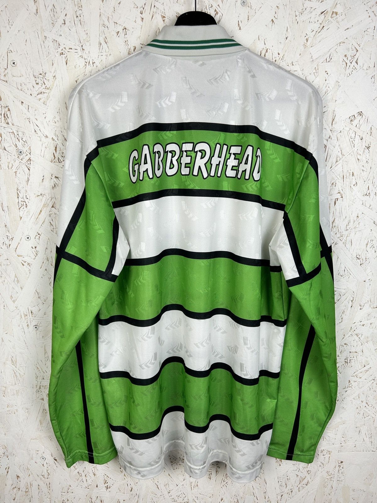 Vintage 90s Gabberhead Records Hardcore Techno Thunderdome Jersey Size US XL / EU 56 / 4 - 7 Thumbnail