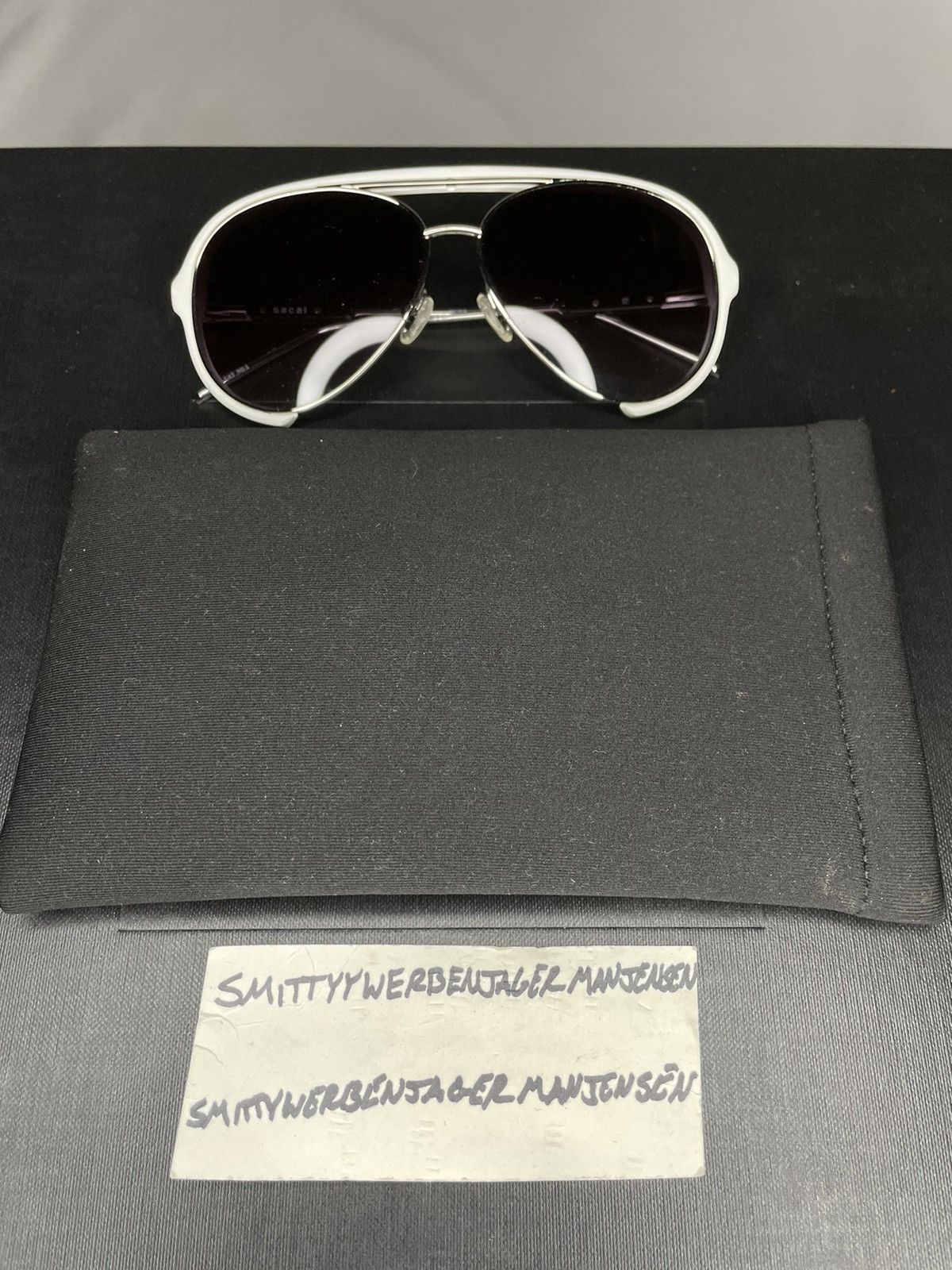 Sacai Sacai 3 C3 Aviator Sunglasses Size ONE SIZE - 7 Thumbnail