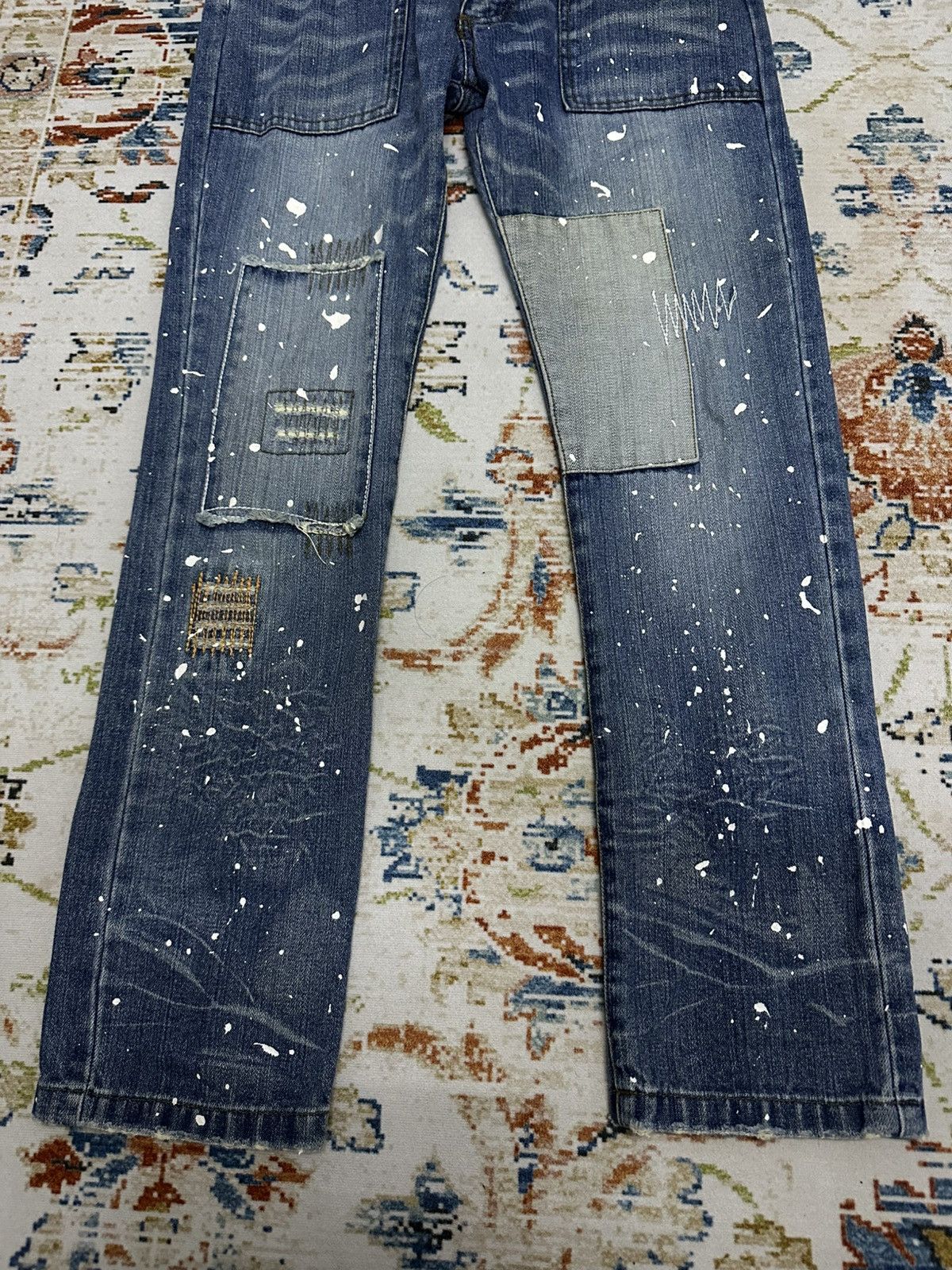 If Six Was Nine As know as de base paint art jeans Size 30" / US 8 / IT 44 - 6 Thumbnail