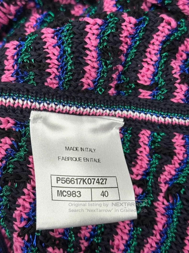 Chanel Chanel Colourful braided skirt Size 26" / US 2 / IT 38 - 4 Thumbnail