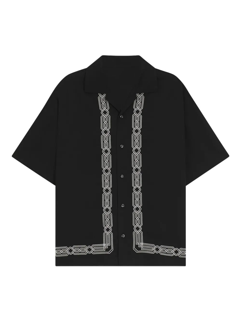 Other Short-Sleeve Border-Detail Shirt Size US XL / EU 56 / 4 - 1 Thumbnail