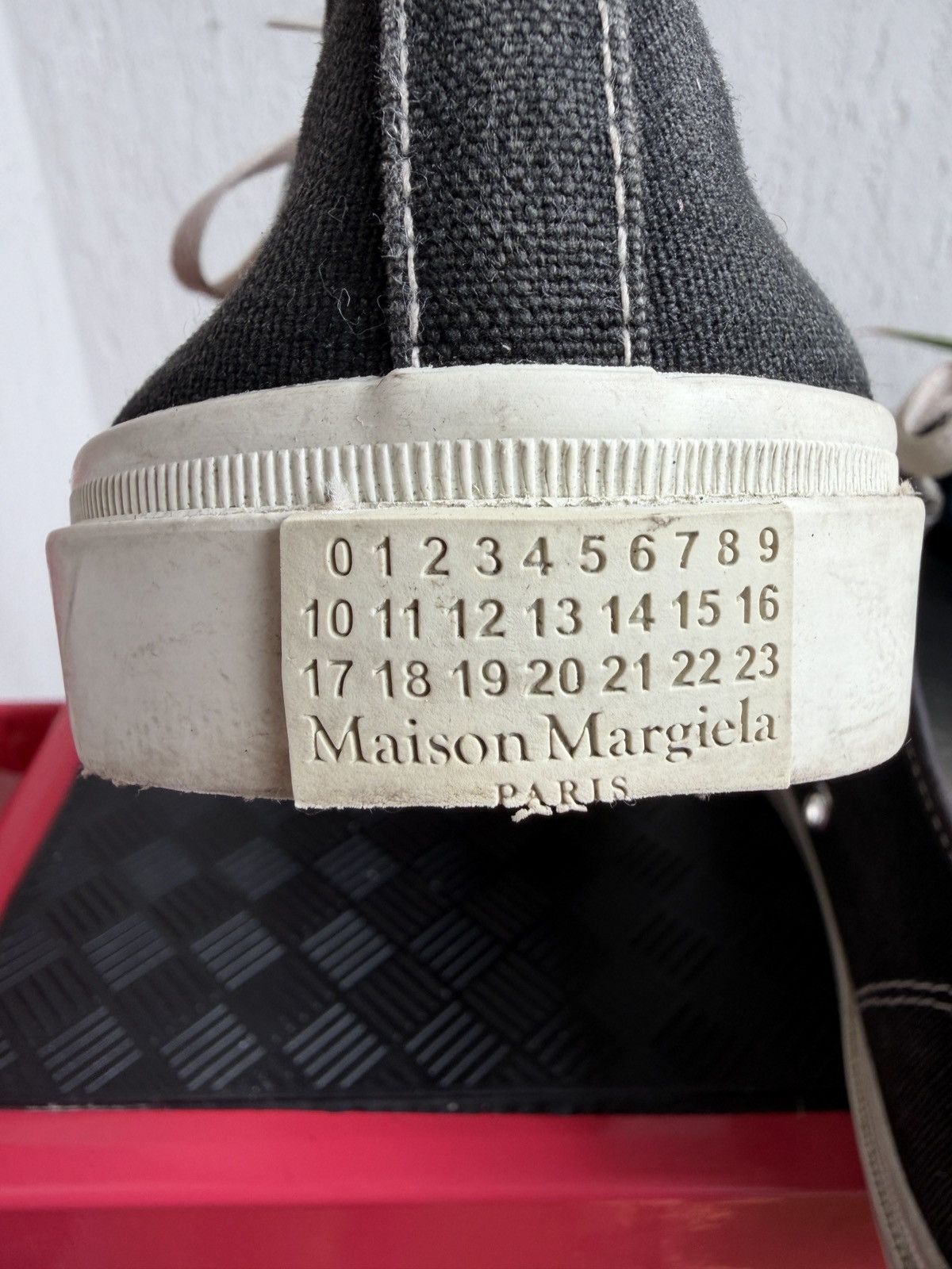 Maison Margiela tabi canvas sneaker Size US 8 / IT 38 - 18 Thumbnail